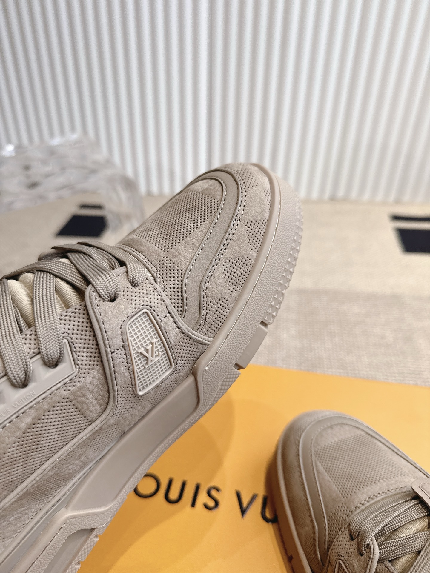 Louis Vuitton Vuiton 路易威登 2024ss新款 LV Trainer系列板鞋篮球鞋 ‼