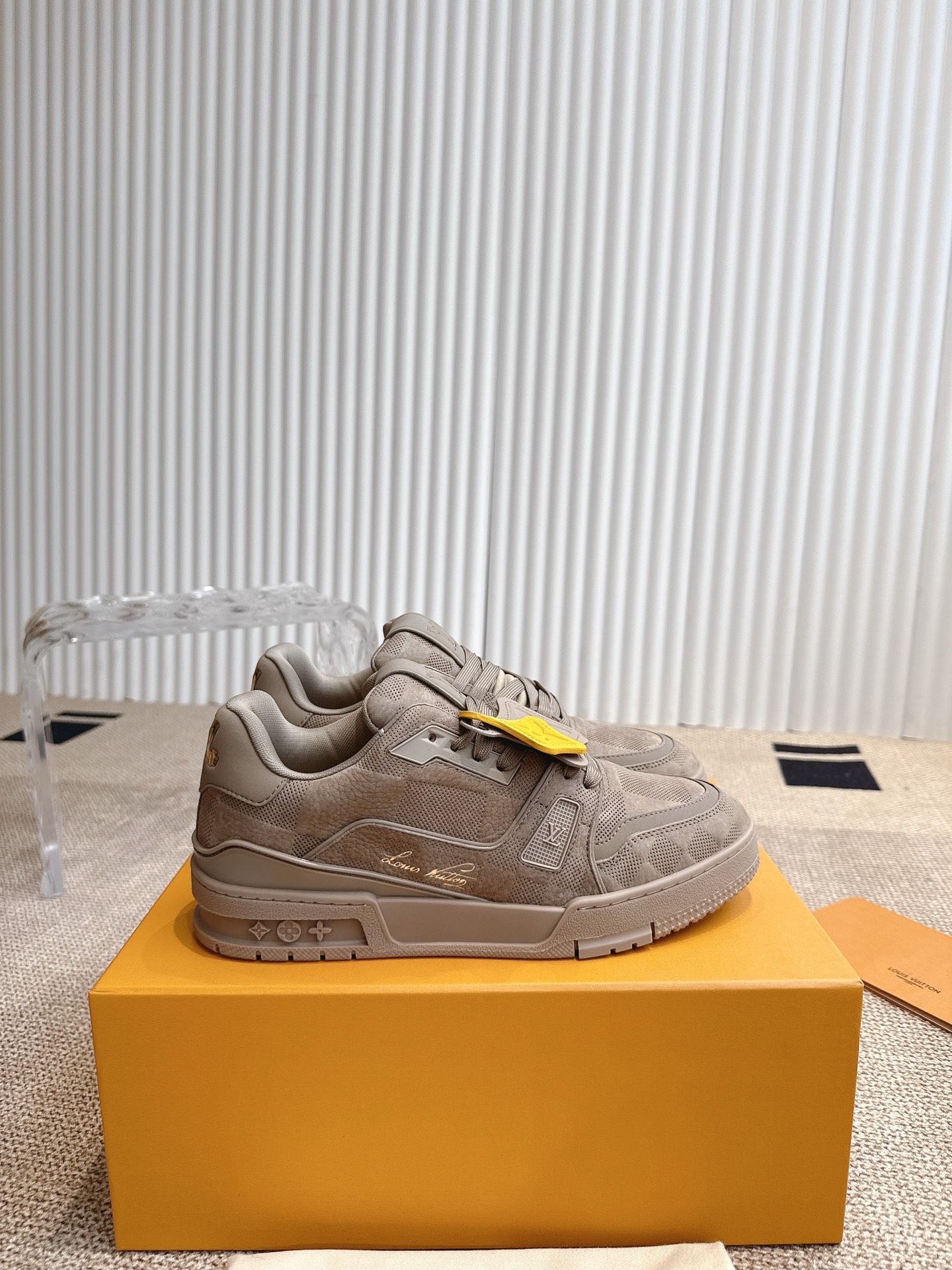 Louis Vuitton Vuiton 路易威登 2024ss新款 LV Trainer系列板鞋篮球鞋 ‼