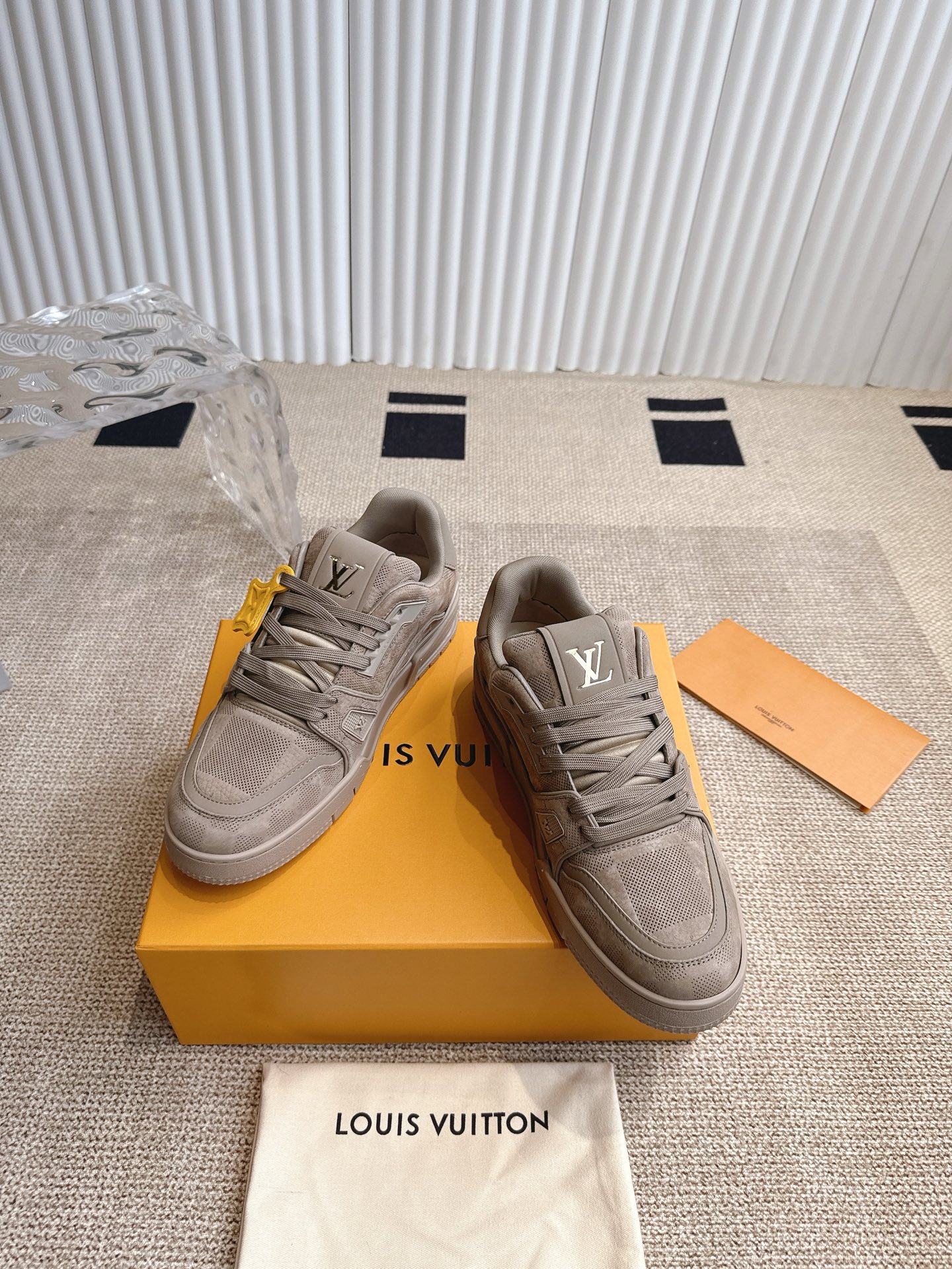 Louis Vuitton Vuiton 路易威登 2024ss新款 LV Trainer系列板鞋篮球鞋 ‼