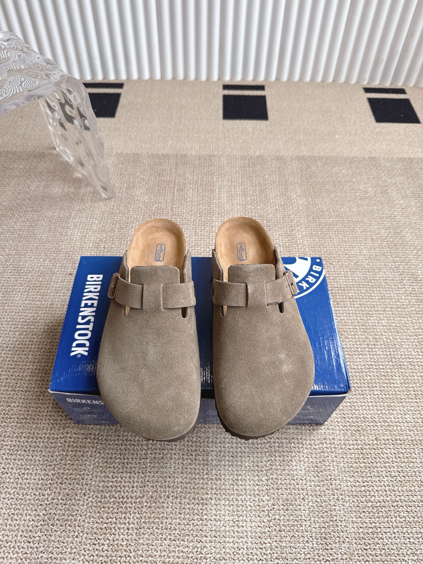 Birkenstock Boston Suede Leather Clogs Comfortable Slip-On Sandals Unisex 1 i1746554736576 8122 0 0