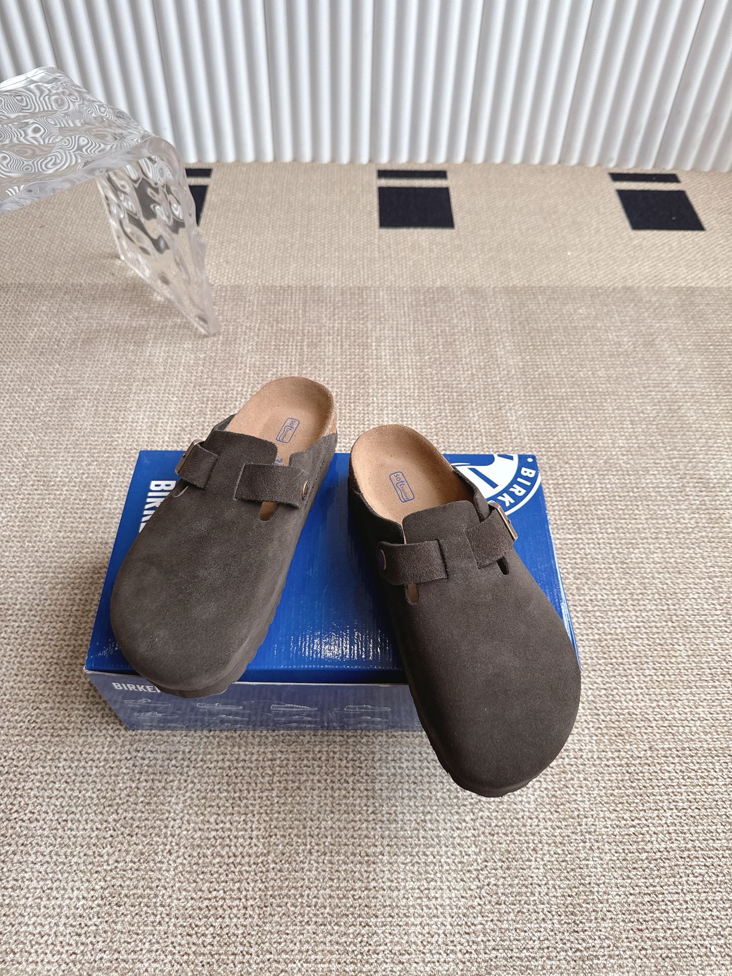 Birkenstock Boston Suede Leather Clogs Unisex Comfortable Slip-on Shoes 3 i1746554831914 5549 0 1