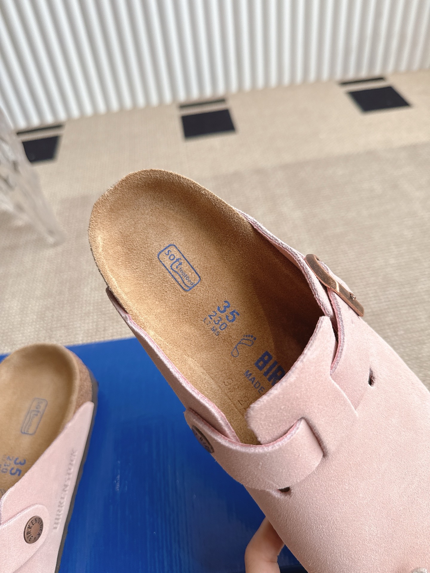 Birkenstock Boston Clog - Suede Leather Adjustable Strap - Size 35-44 6 i1746554889283 5737 0 5