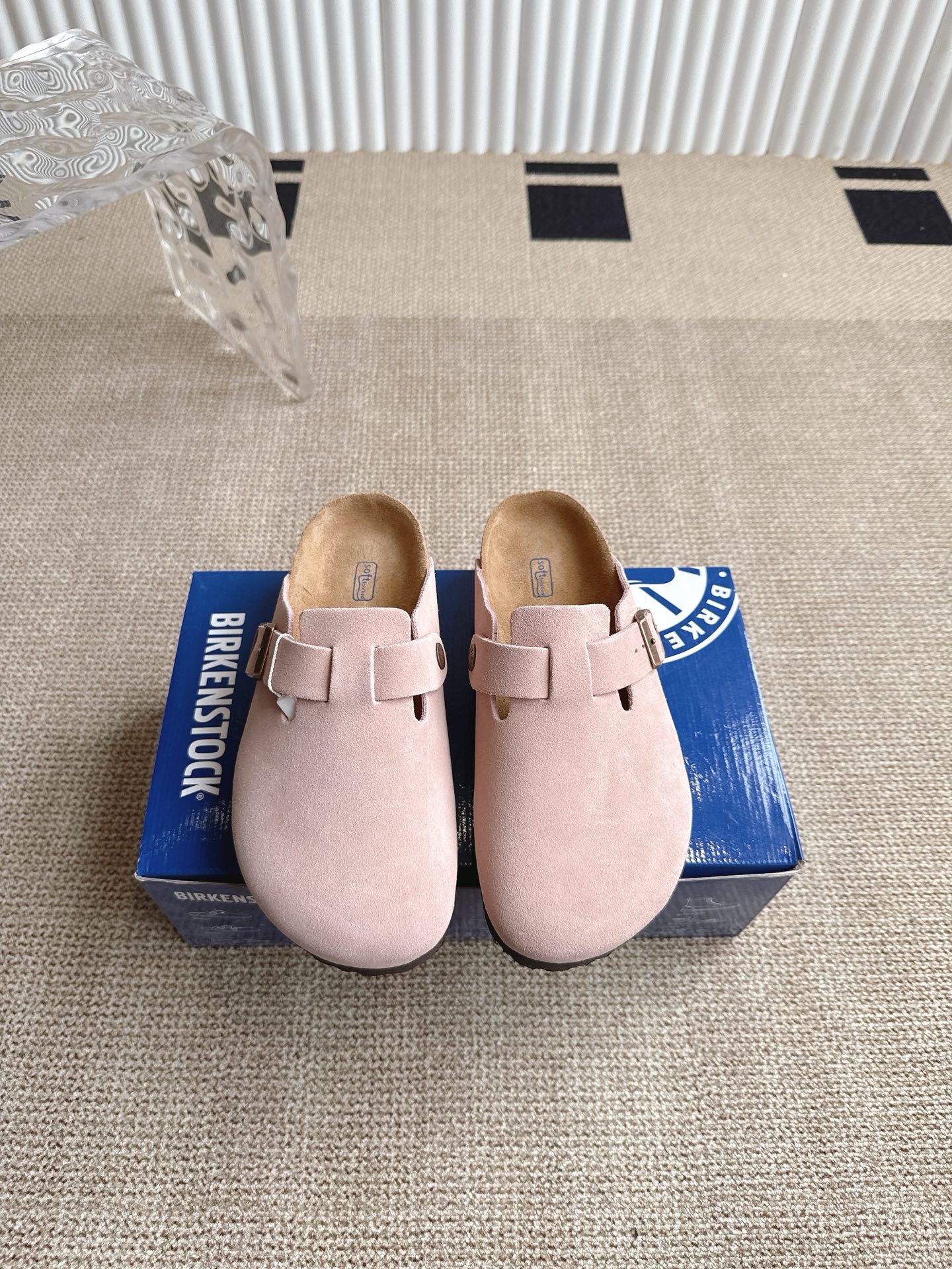 Birkenstock Boston Clog - Suede Leather Adjustable Strap - Size 35-44 1 i1746554889377 7936 0 0