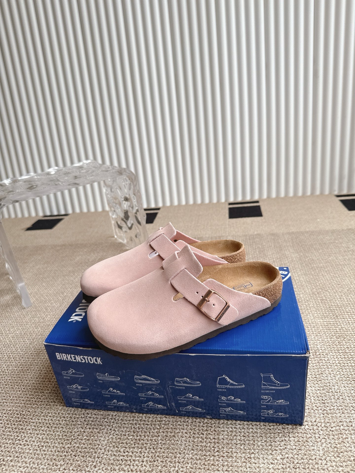 Birkenstock Boston Clog - Suede Leather Adjustable Strap - Size 35-44 4 i1746554890611 785 0 3