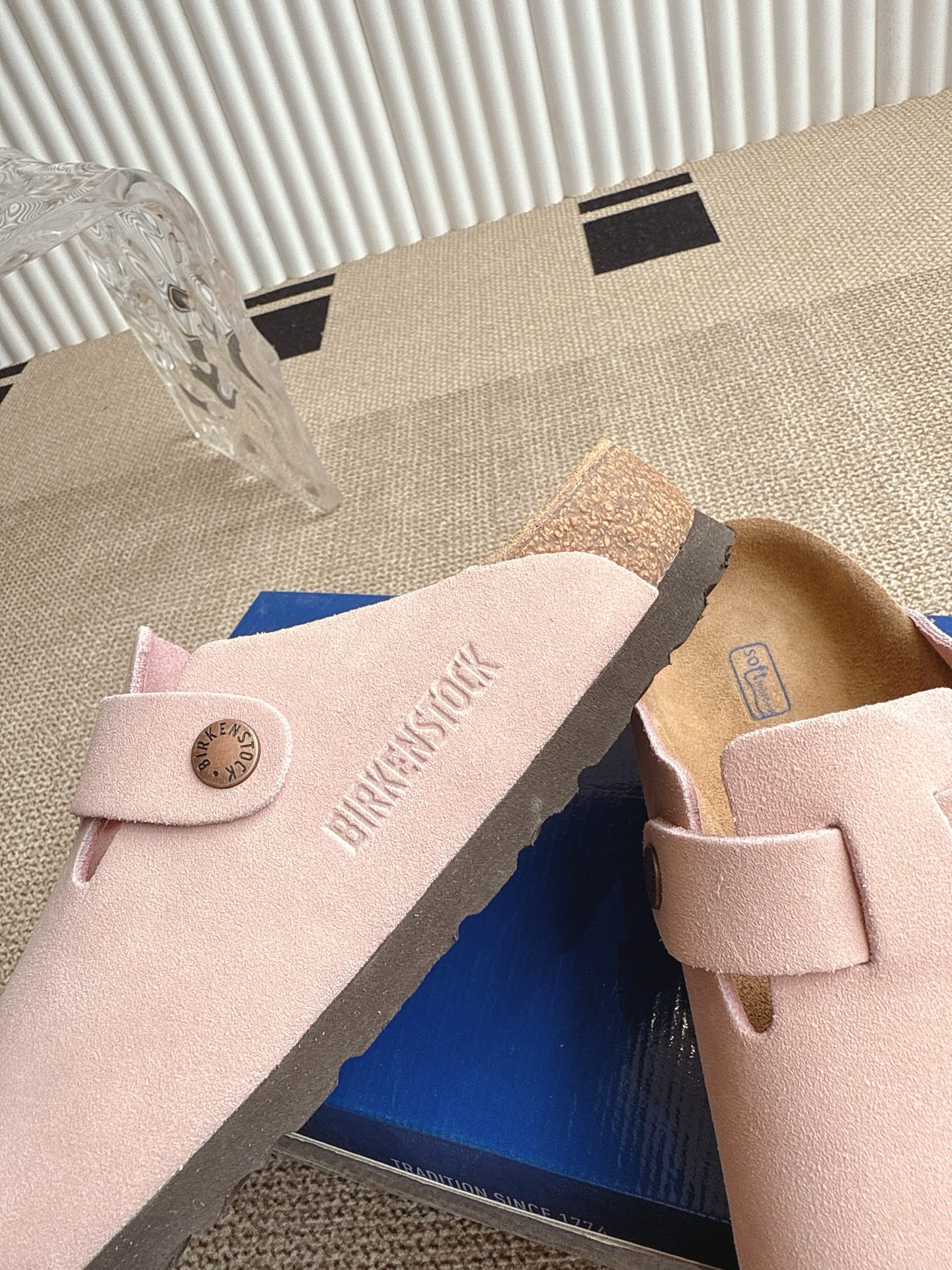 Birkenstock Boston Clog - Suede Leather Adjustable Strap - Size 35-44 8 i1746554890674 1990 0 7