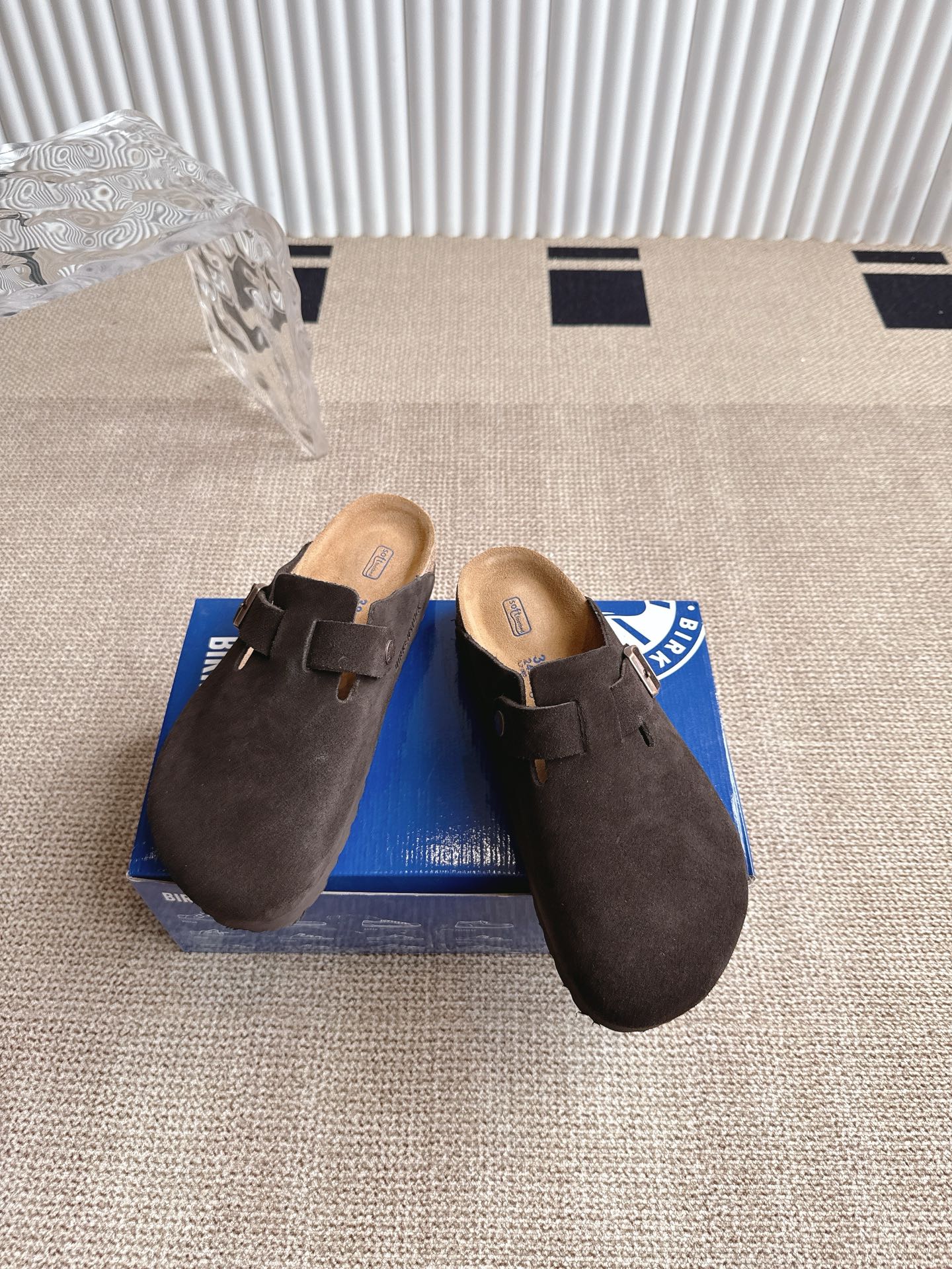 Birkenstock Boston Clog - Suede Leather Slip On Casual Shoes 2 i1746554935615 6152 0 1