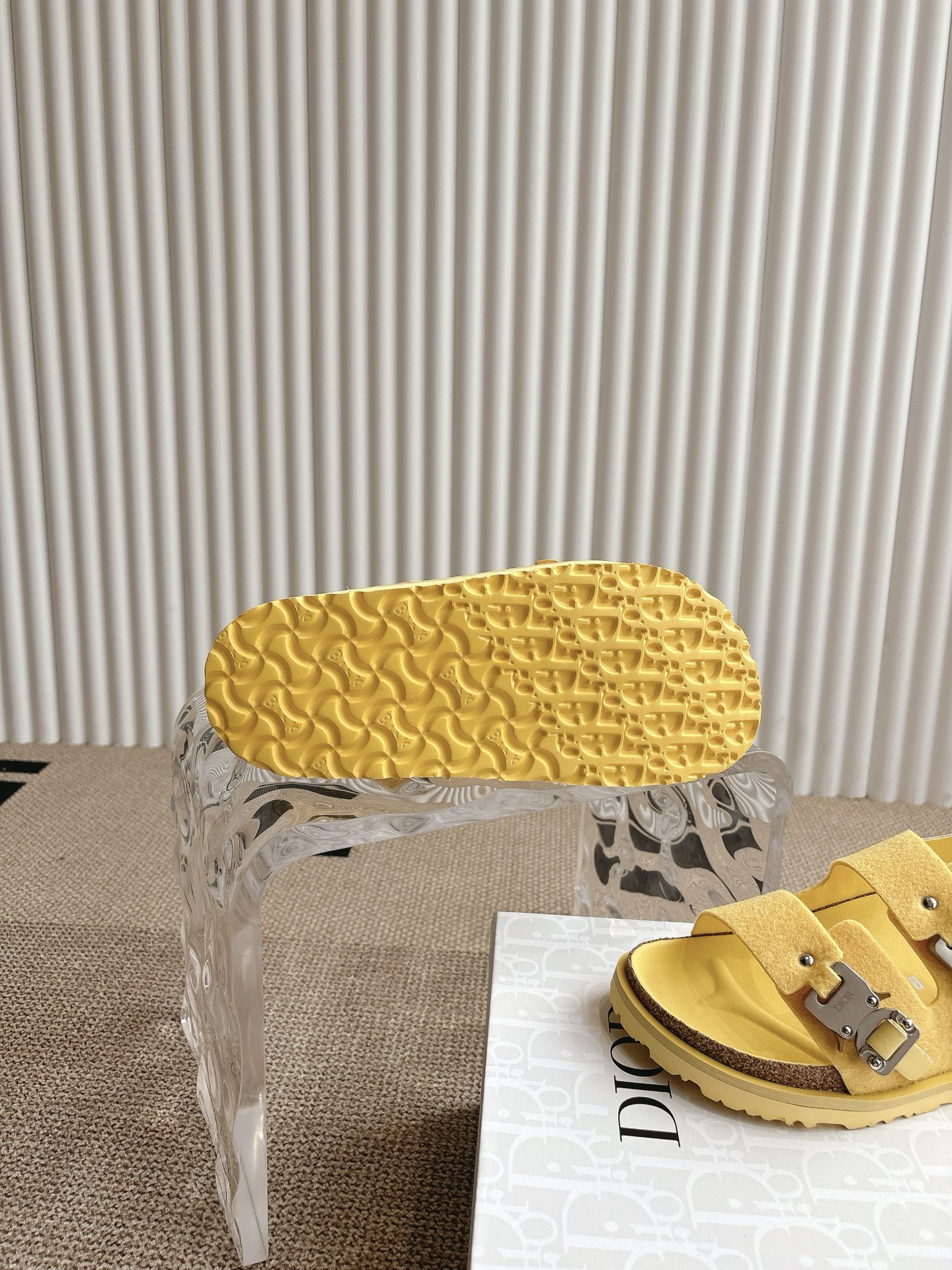 Dior x Birkenstock Limited Edition Yellow Sandals Slides | Size 35-45 10 i1746555124393 954 0 8