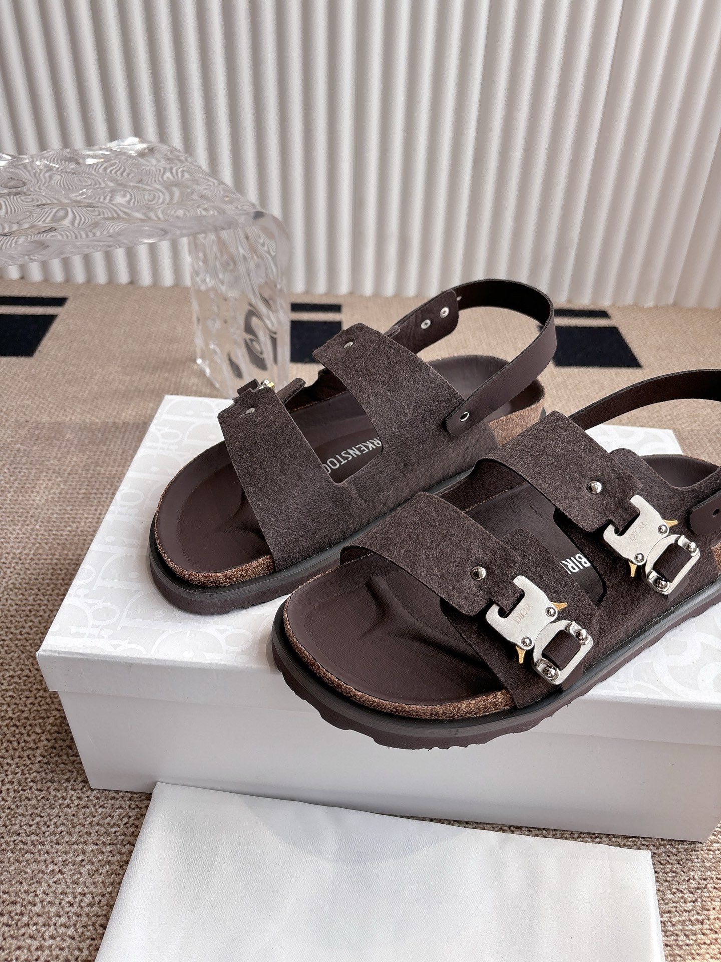 Dior x Birkenstock Limited Edition Sandals-Stylish and Comfortable 7 i1746555366906 5394 0 5