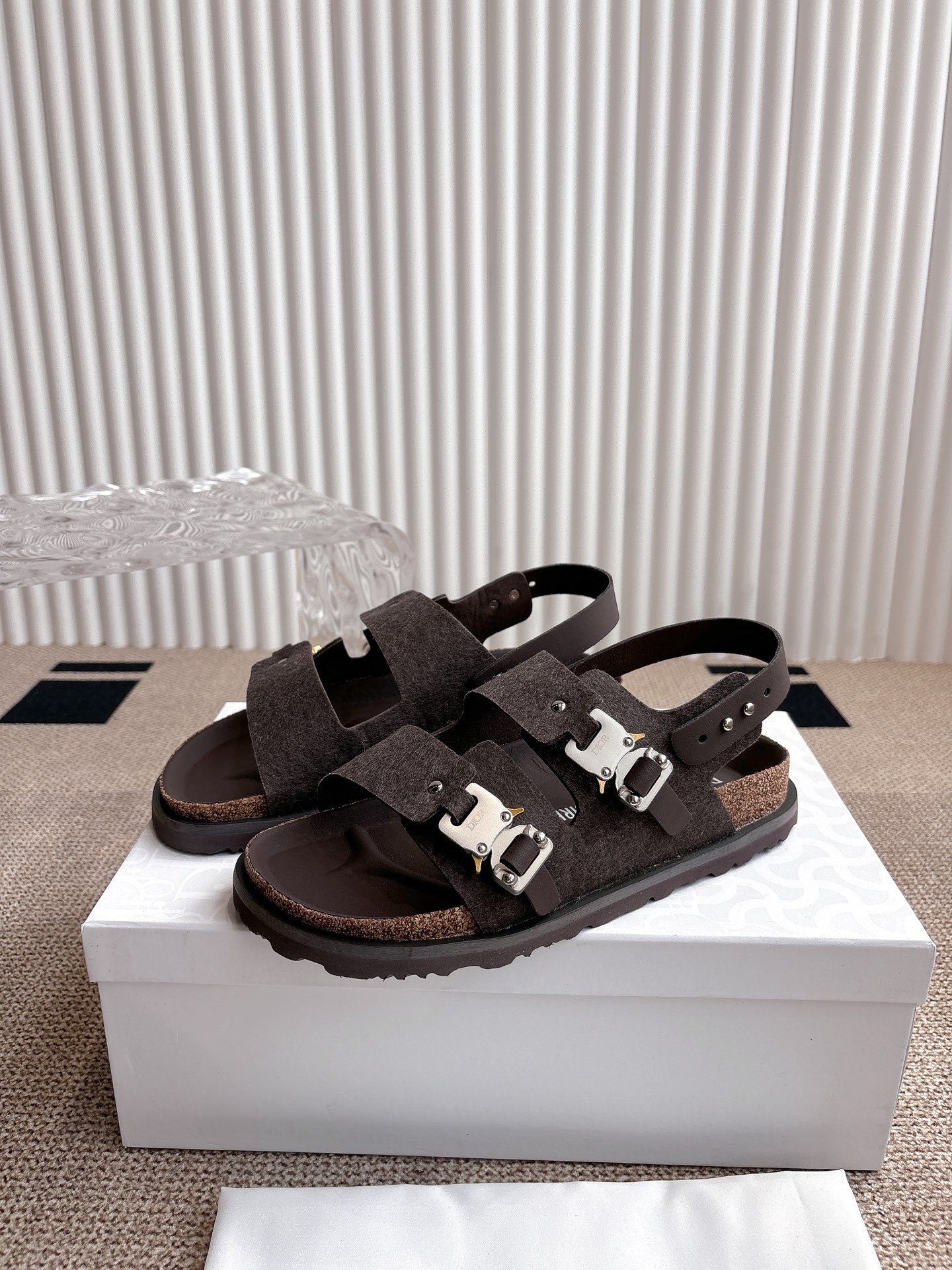Dior x Birkenstock Limited Edition Sandals-Stylish and Comfortable 1 Dior x Birkenstock Limited Edition Sandals-Stylish and Comfortable