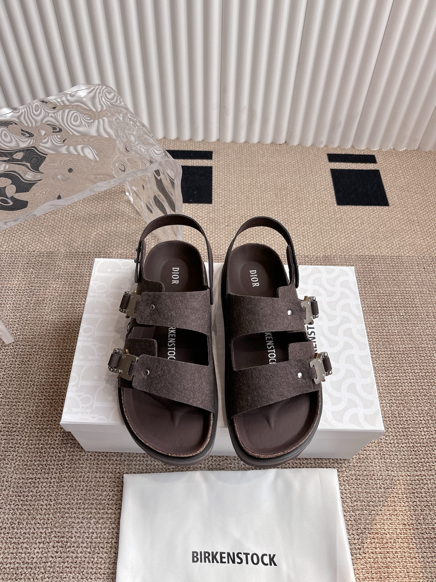 Dior x Birkenstock Limited Edition Sandals-Stylish and Comfortable 3 i1746555368051 9309 0 0