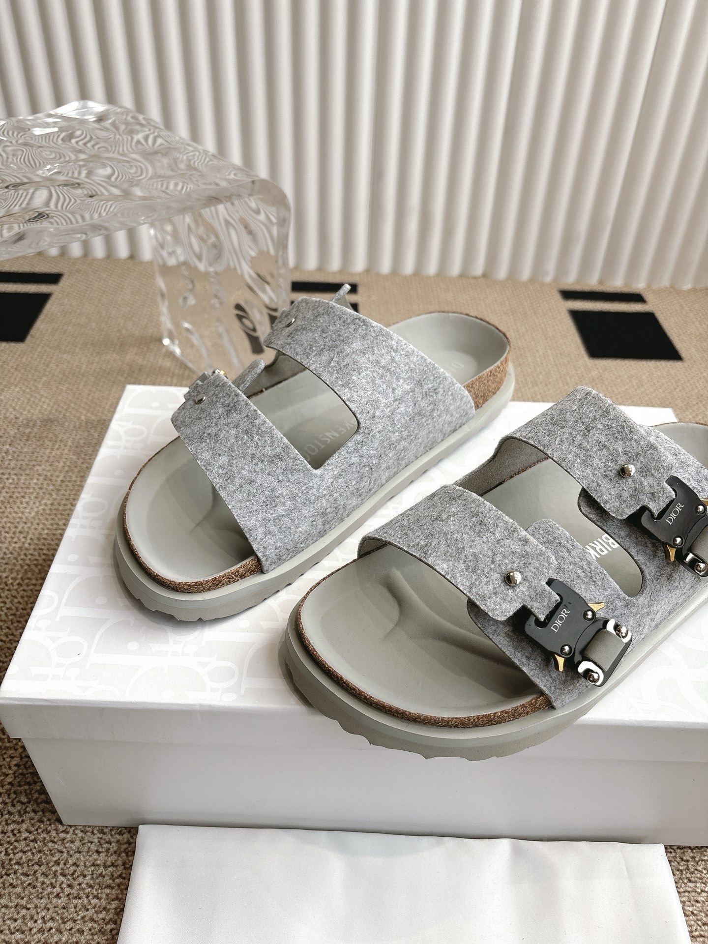 Dior x Birkenstock Limited Edition Sandals | Stylish Slides for Men & Women 7 i1746555475524 9687 0 5