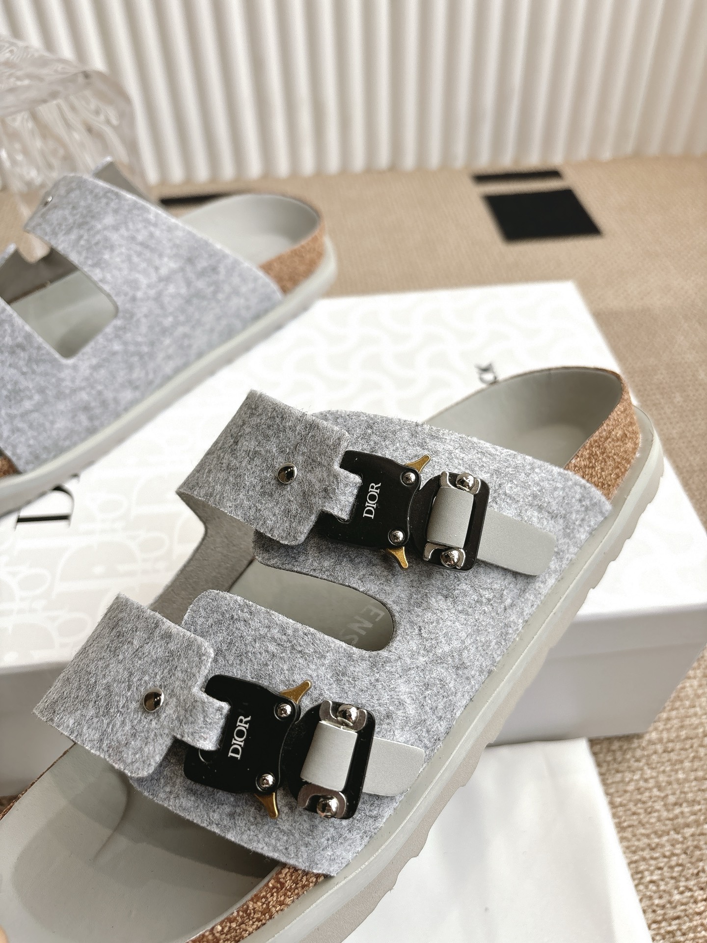 Dior x Birkenstock Limited Edition Sandals | Stylish Slides for Men & Women 8 i1746555475602 2598 0 6