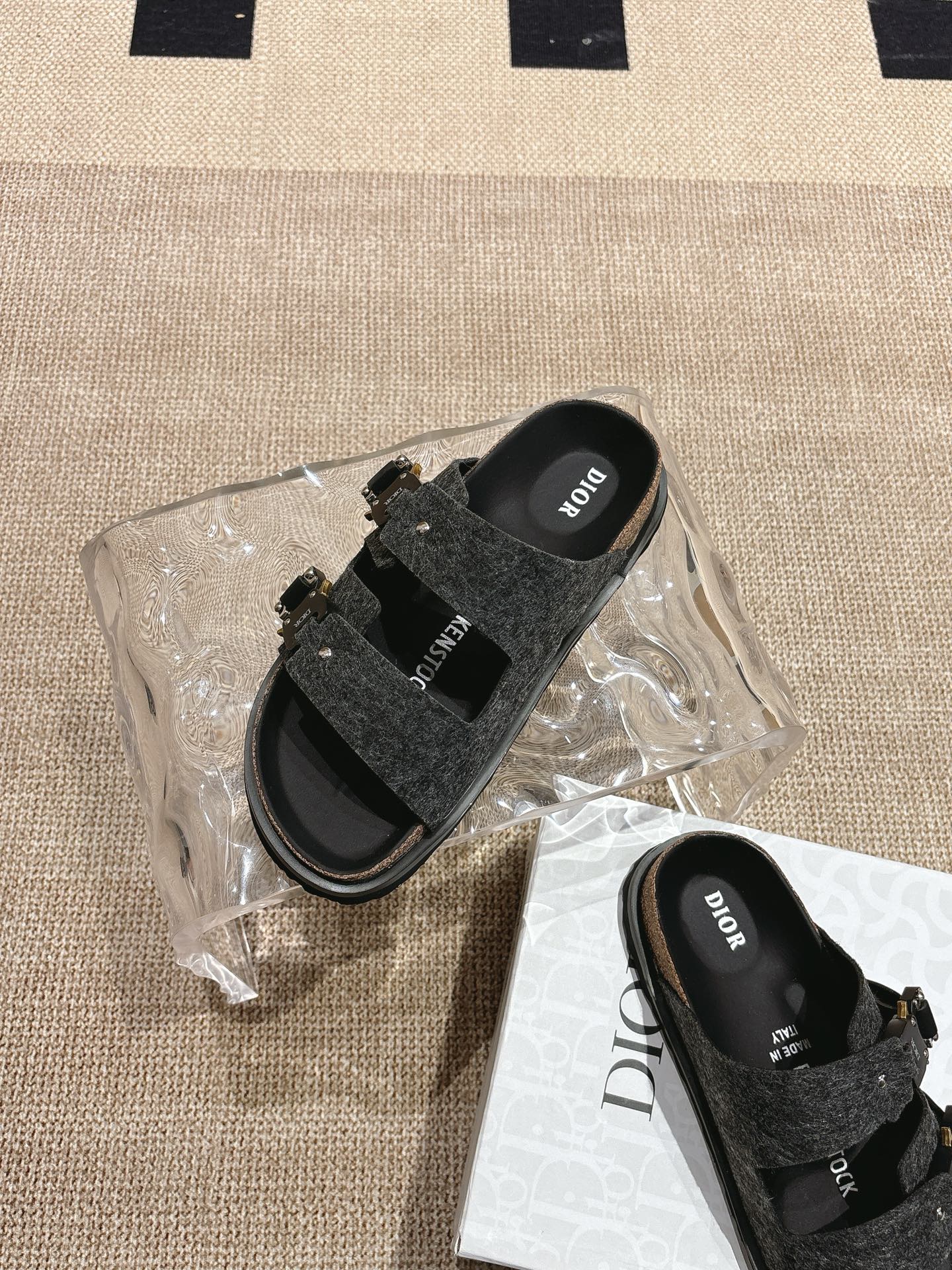 Dior x Birkenstock Limited Edition Sandal - Stylish and Comfortable Slides 7 i1746555534889 3563 0 5