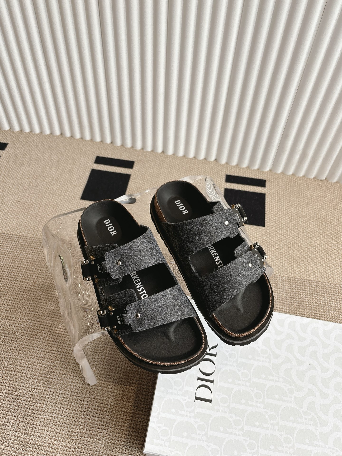 Dior x Birkenstock Limited Edition Sandal - Stylish and Comfortable Slides 5 i1746555535065 7680 0 3
