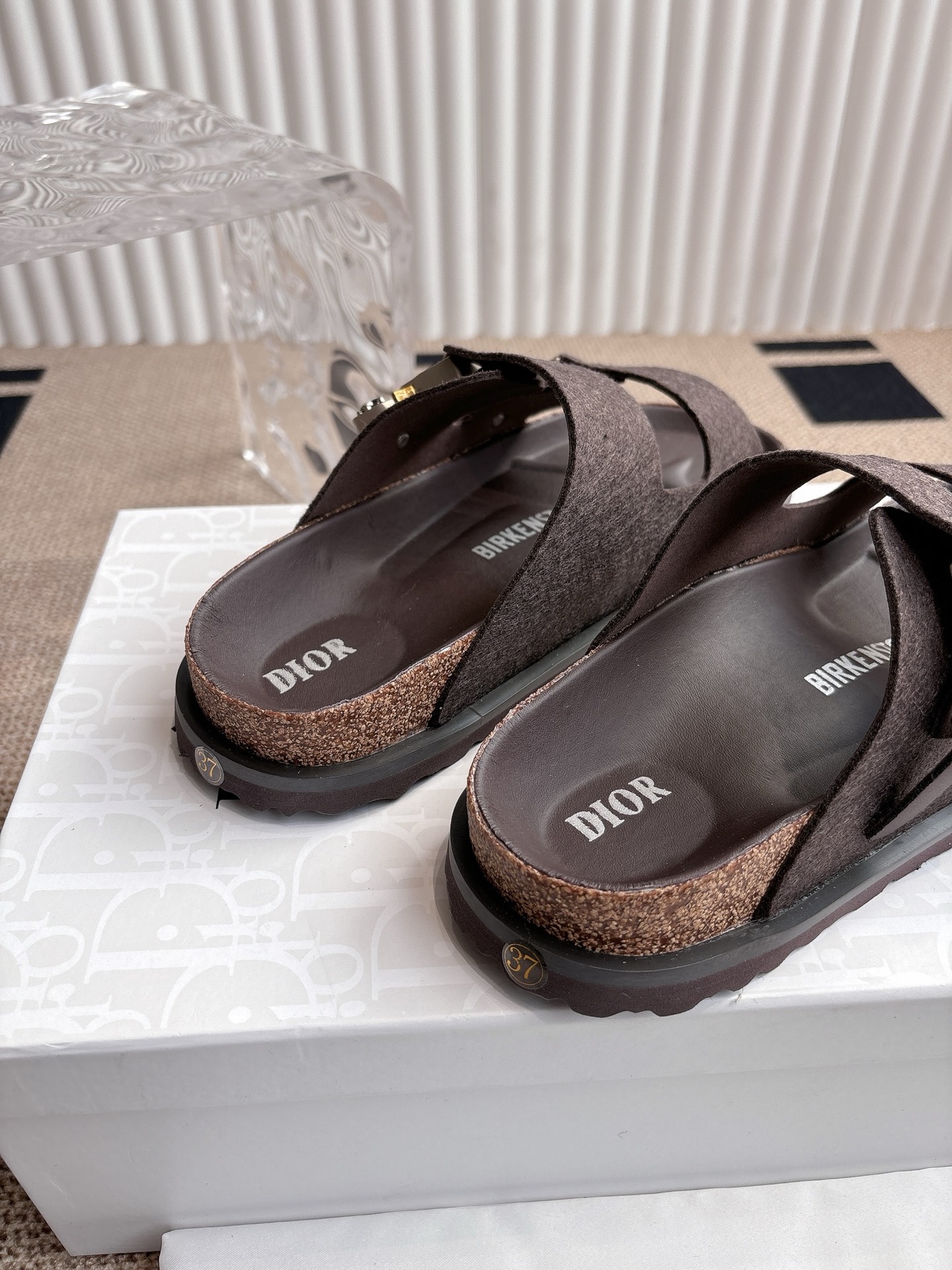 Dior x Birkenstock Limited Edition Brown Sandal Slides | Size 35-45 8 i1746555562234 440 0 7