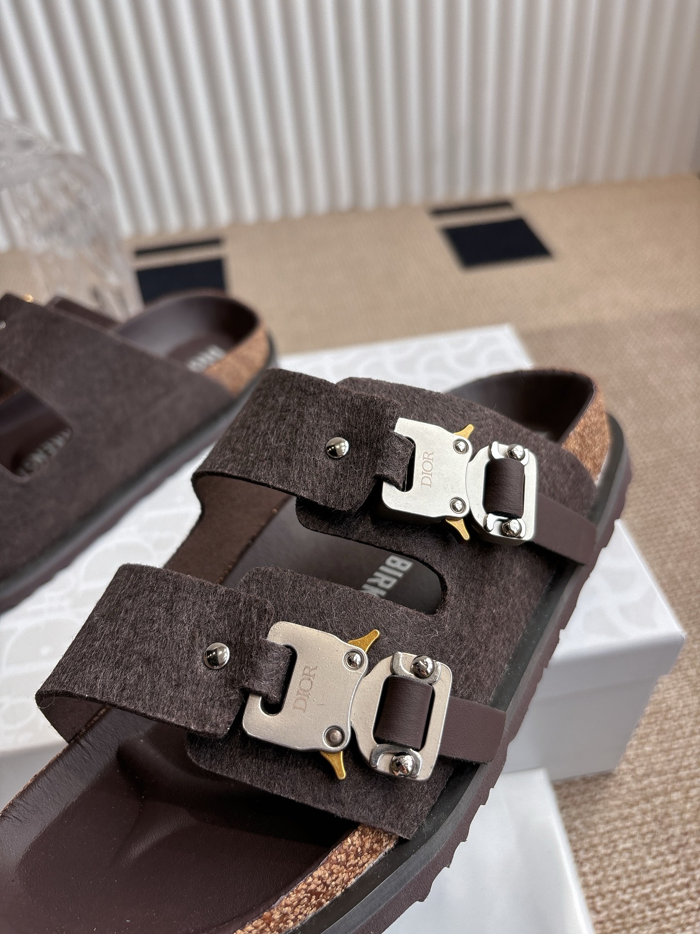 Dior x Birkenstock Limited Edition Brown Sandal Slides | Size 35-45 7 i1746555563217 9990 0 6