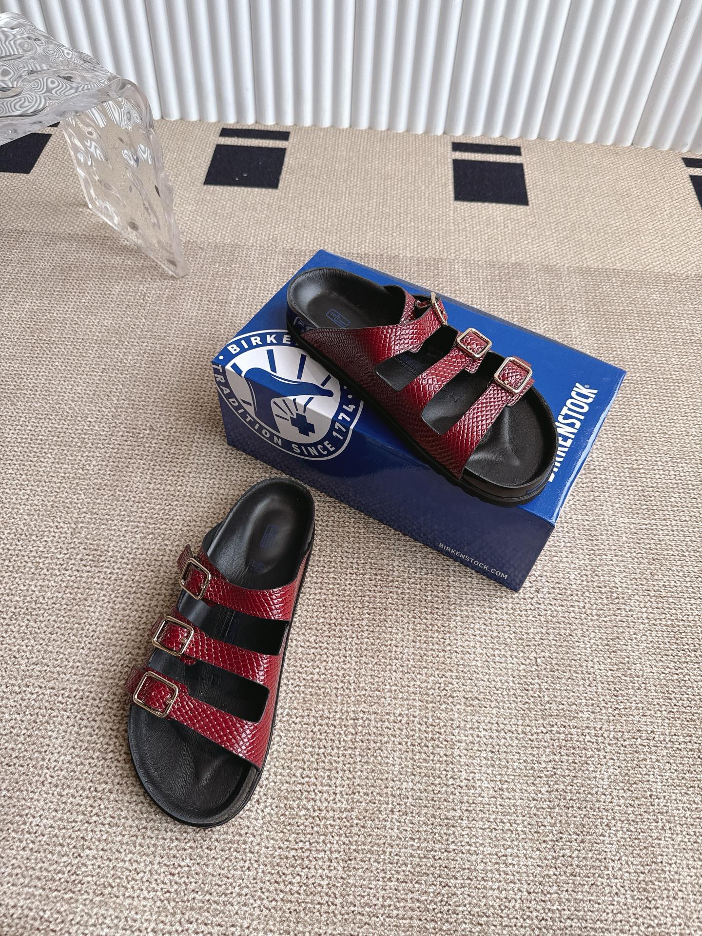 Birkenstock Florida Three-Strap Sandals - Adjustable Comfort, Leather Style 5 i1746599544977 7119 0 3