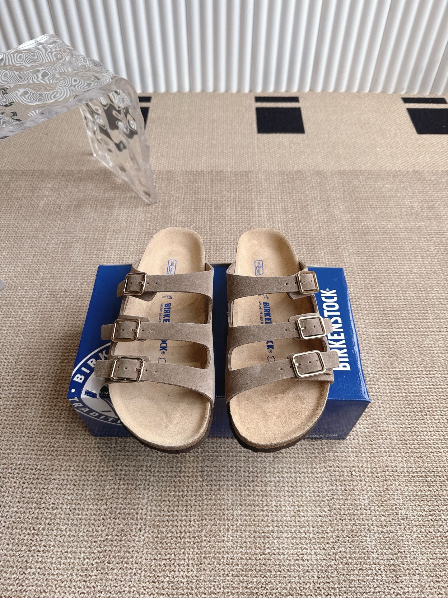Birkenstock Florida Leather Sandals - Adjustable Buckle Comfort & Support 1 Birkenstock Florida Leather Sandals - Adjustable Buckle Comfort & Support