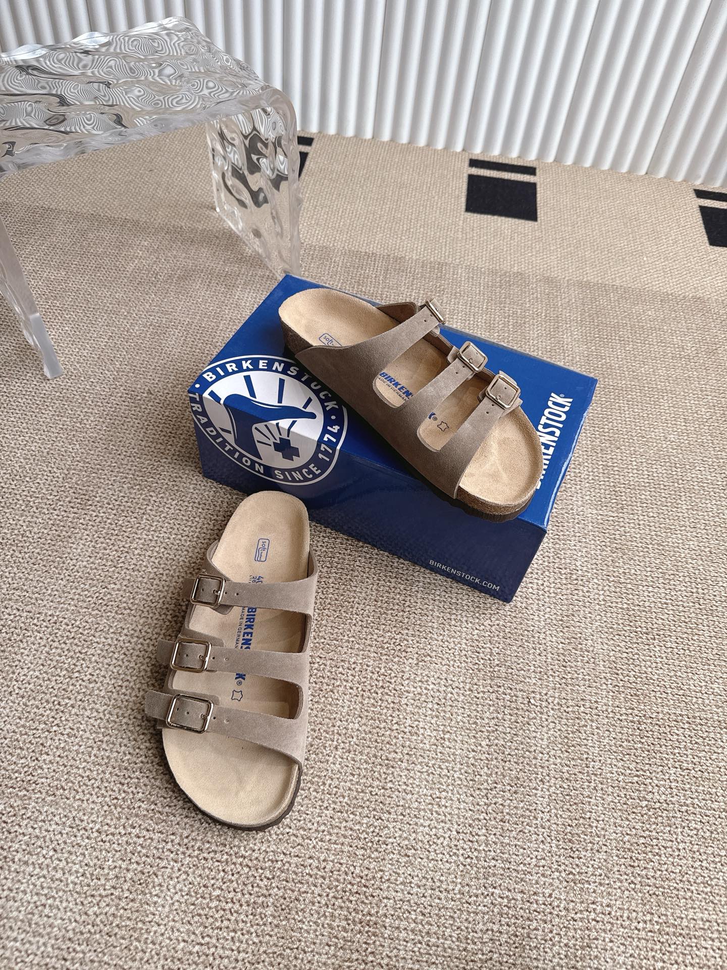 Birkenstock Florida Leather Sandals - Adjustable Buckle Comfort & Support 5 i1746600461949 7564 0 3