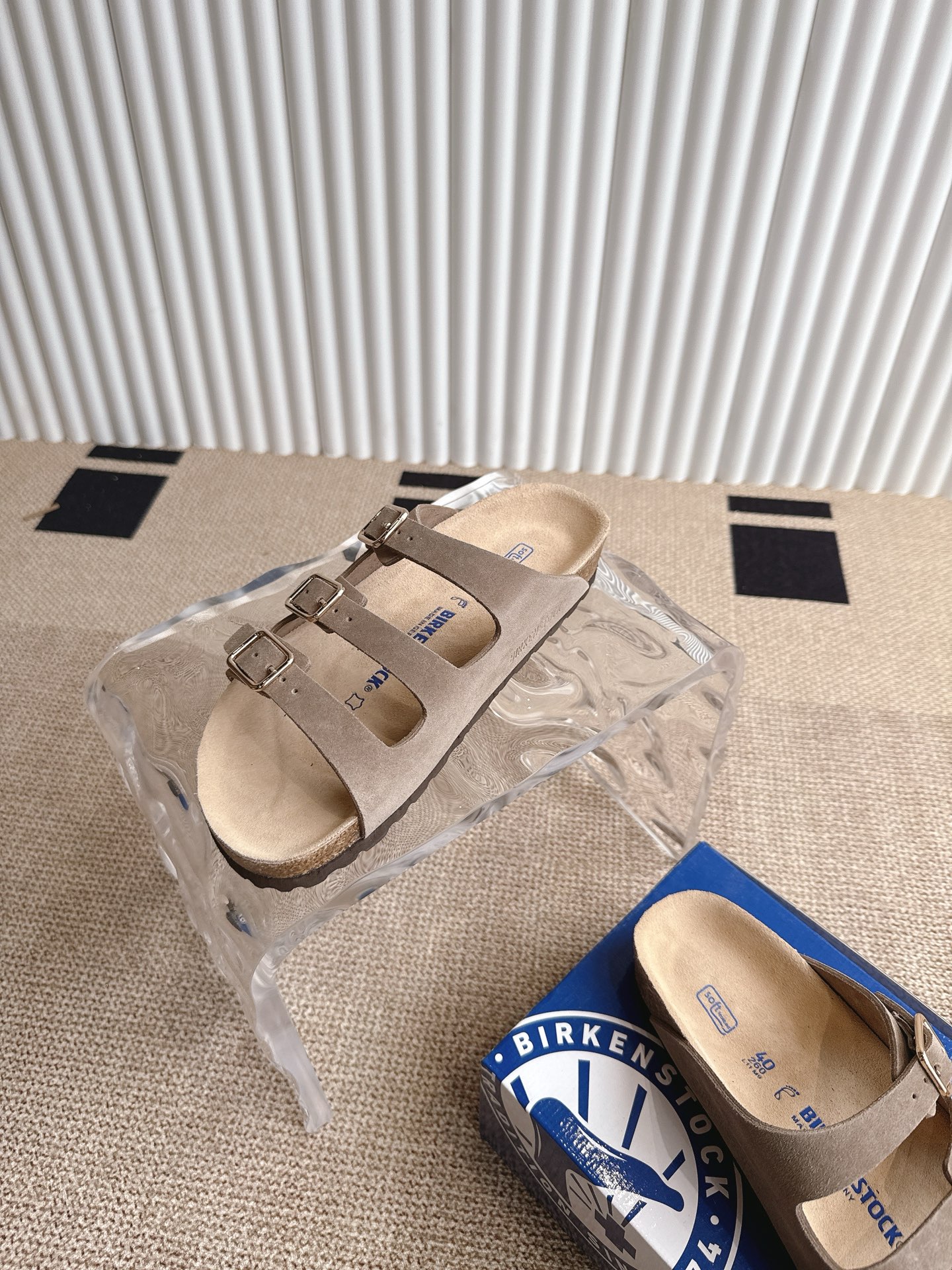 Birkenstock Florida Leather Sandals - Adjustable Buckle Comfort & Support 6 i1746600461957 7793 0 4