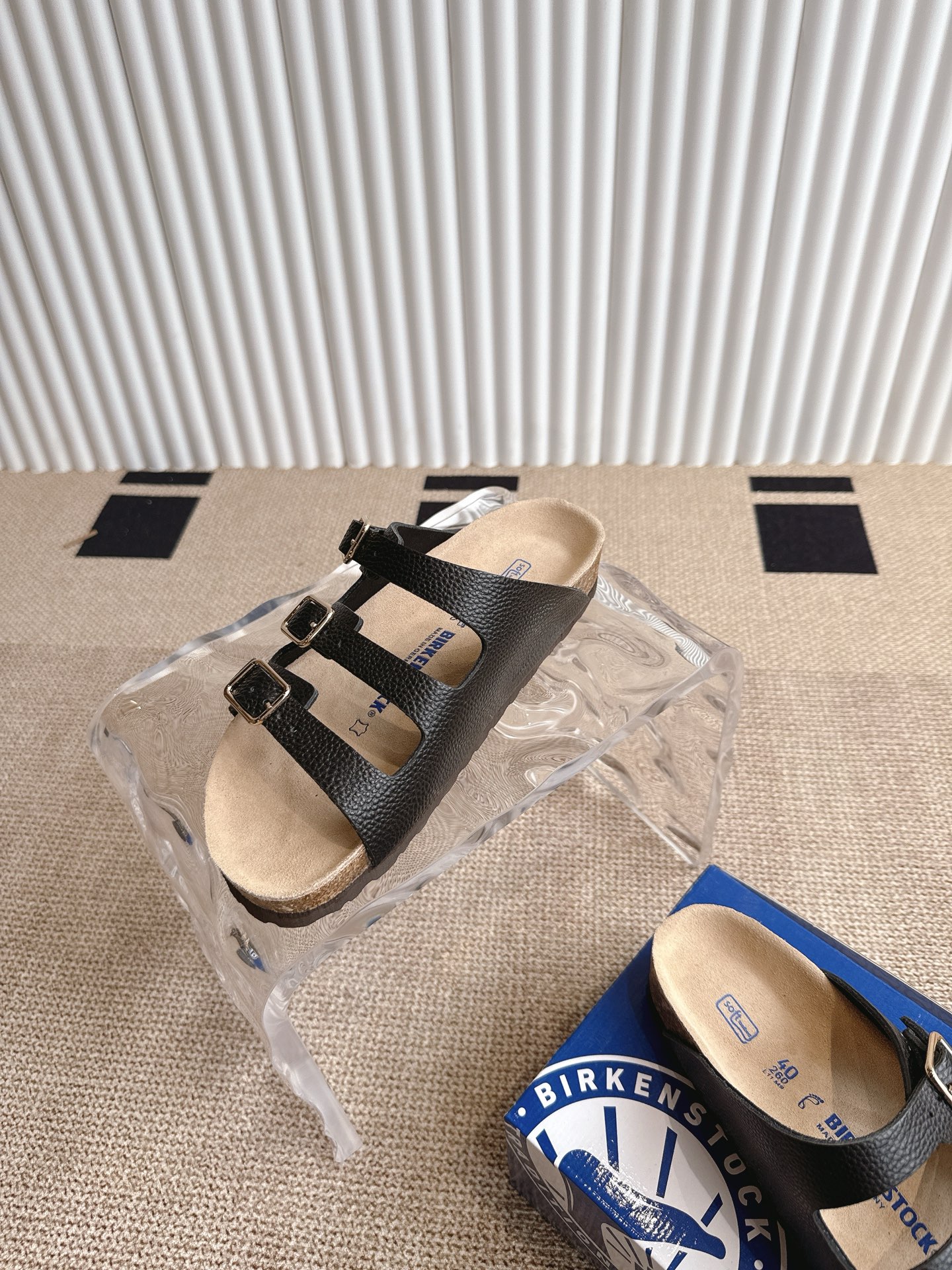Birkenstock Florida Leather Sandals With Adjustable Buckles For Women 6 i1746600503685 601 0 4