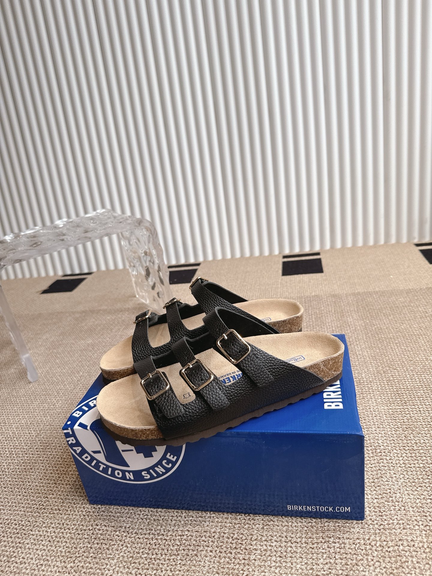 Birkenstock Florida Leather Sandals With Adjustable Buckles For Women 4 i1746600504883 990 0 2