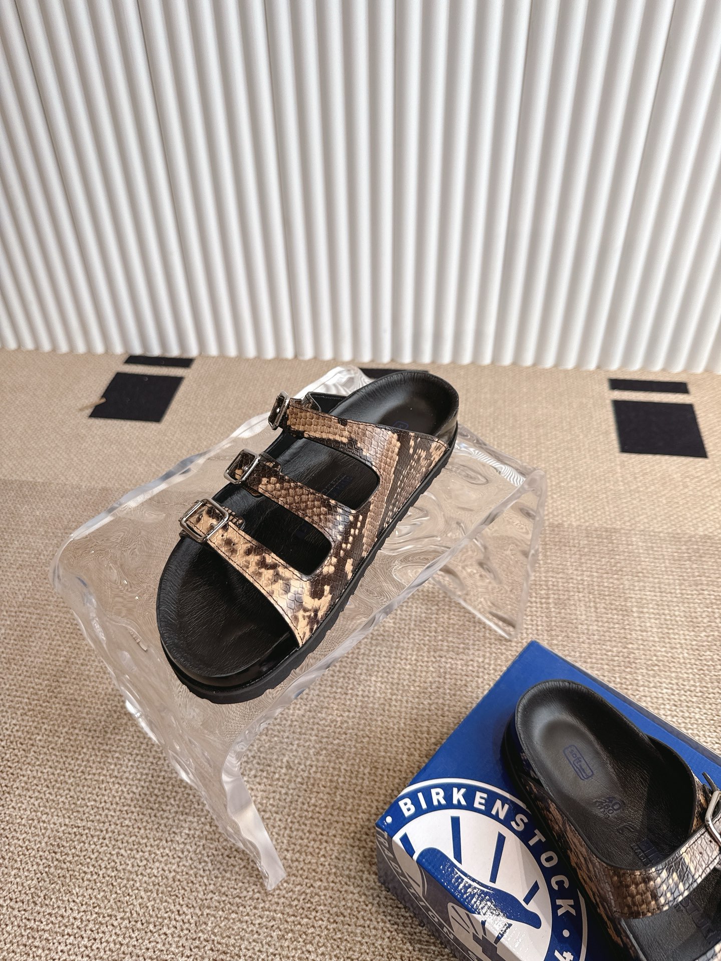Birkenstock Florida Animal Print Sandals, Adjustable Buckle Closure, Comfortable 6 i1746600525483 2364 0 4