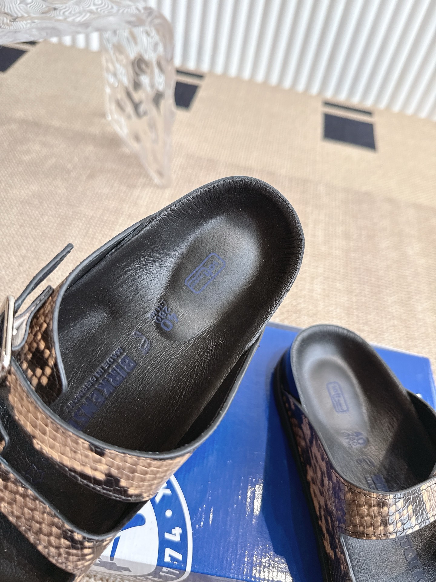 Birkenstock Florida Animal Print Sandals, Adjustable Buckle Closure, Comfortable 7 i1746600526710 3970 0 5