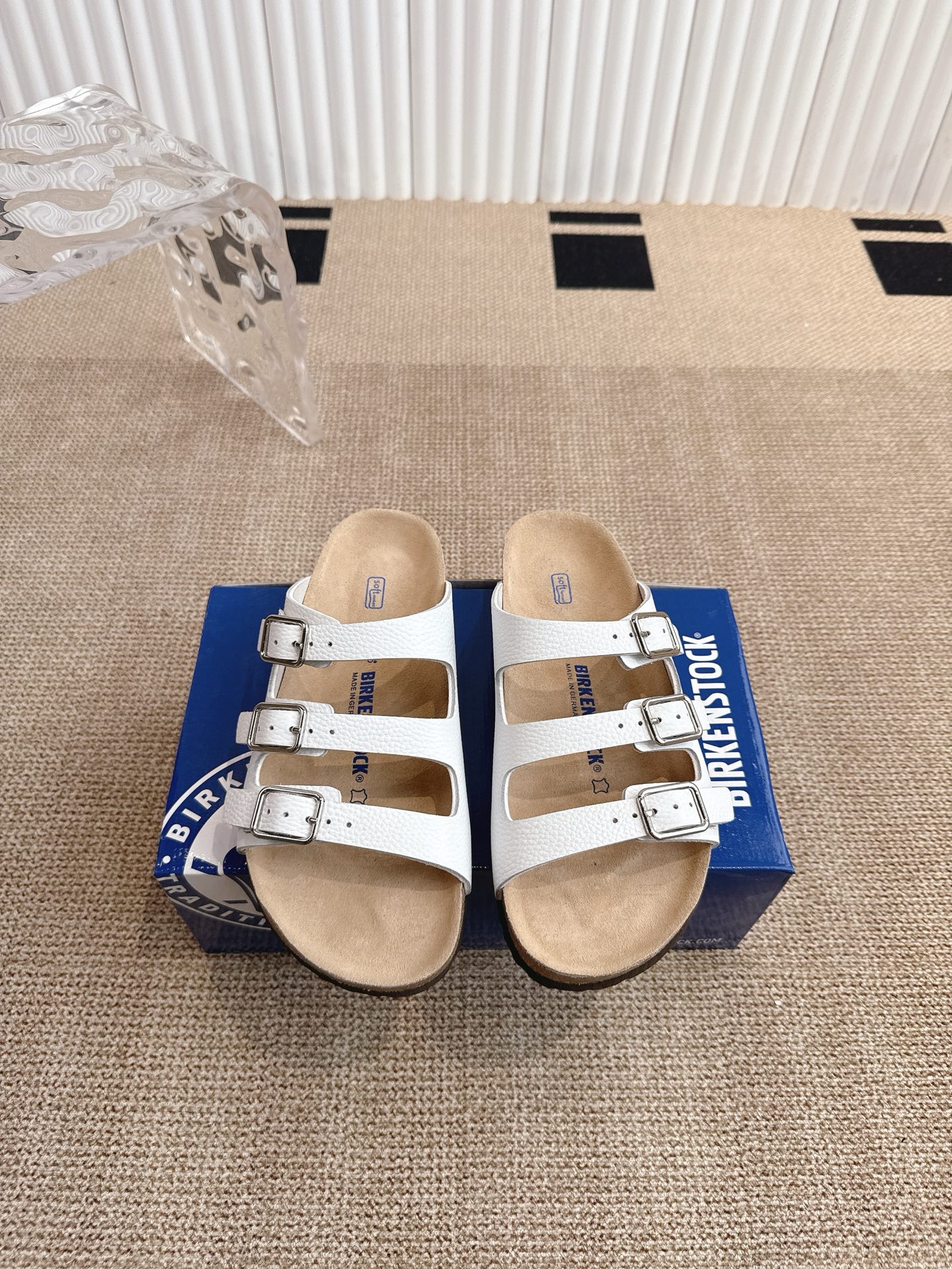 Birkenstock Florida Three-Strap Sandals Leather Casual Summer Slides 2 i1746600553413 4856 0 0