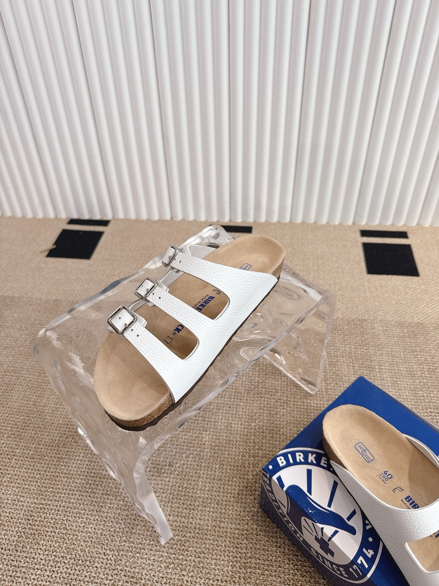 Birkenstock Florida Three-Strap Sandals Leather Casual Summer Slides 6 i1746600555291 4076 0 4