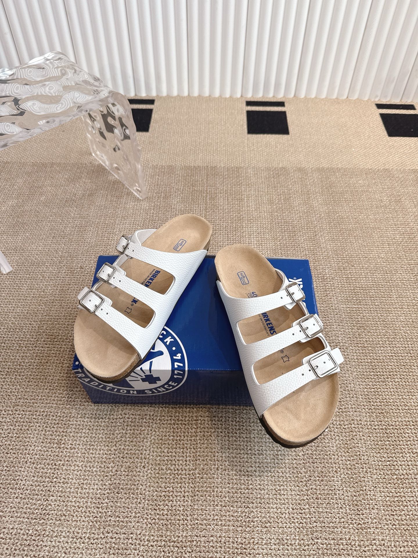Birkenstock Florida Three-Strap Sandals Leather Casual Summer Slides 3 i1746600555311 9428 0 1