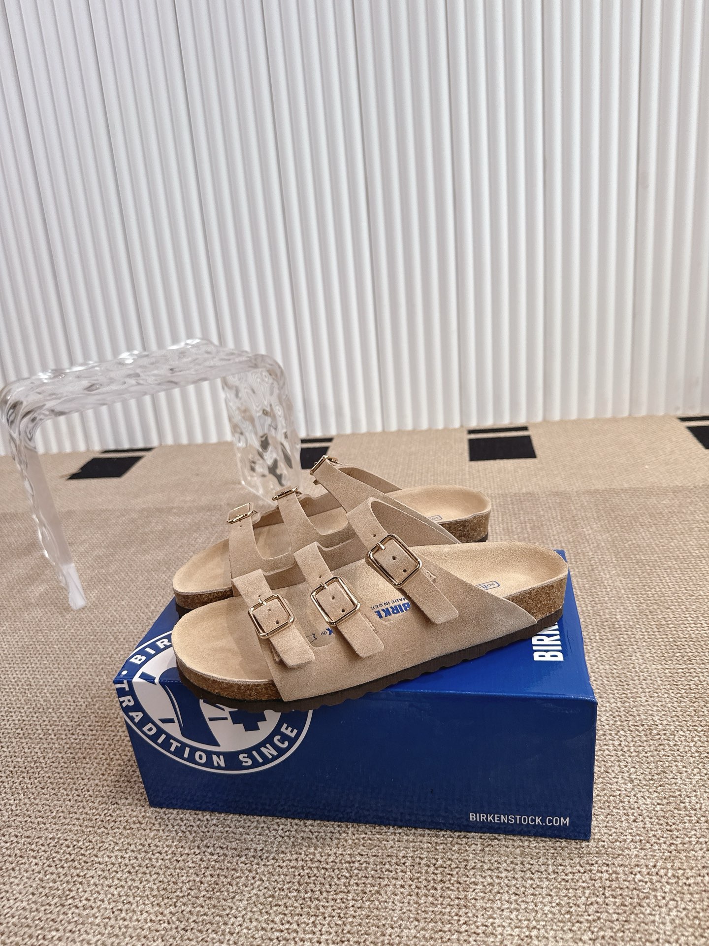 Birkenstock Florida Sandal: Leather Three-Strap Comfort Slides 4 i1746600585666 8044 0 2