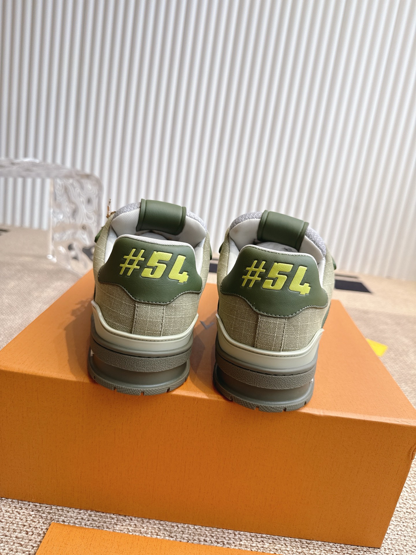 Louis Vuitton Louis Vuiton 路易威登 新款 LV Trainer系列板鞋篮球鞋 ‼