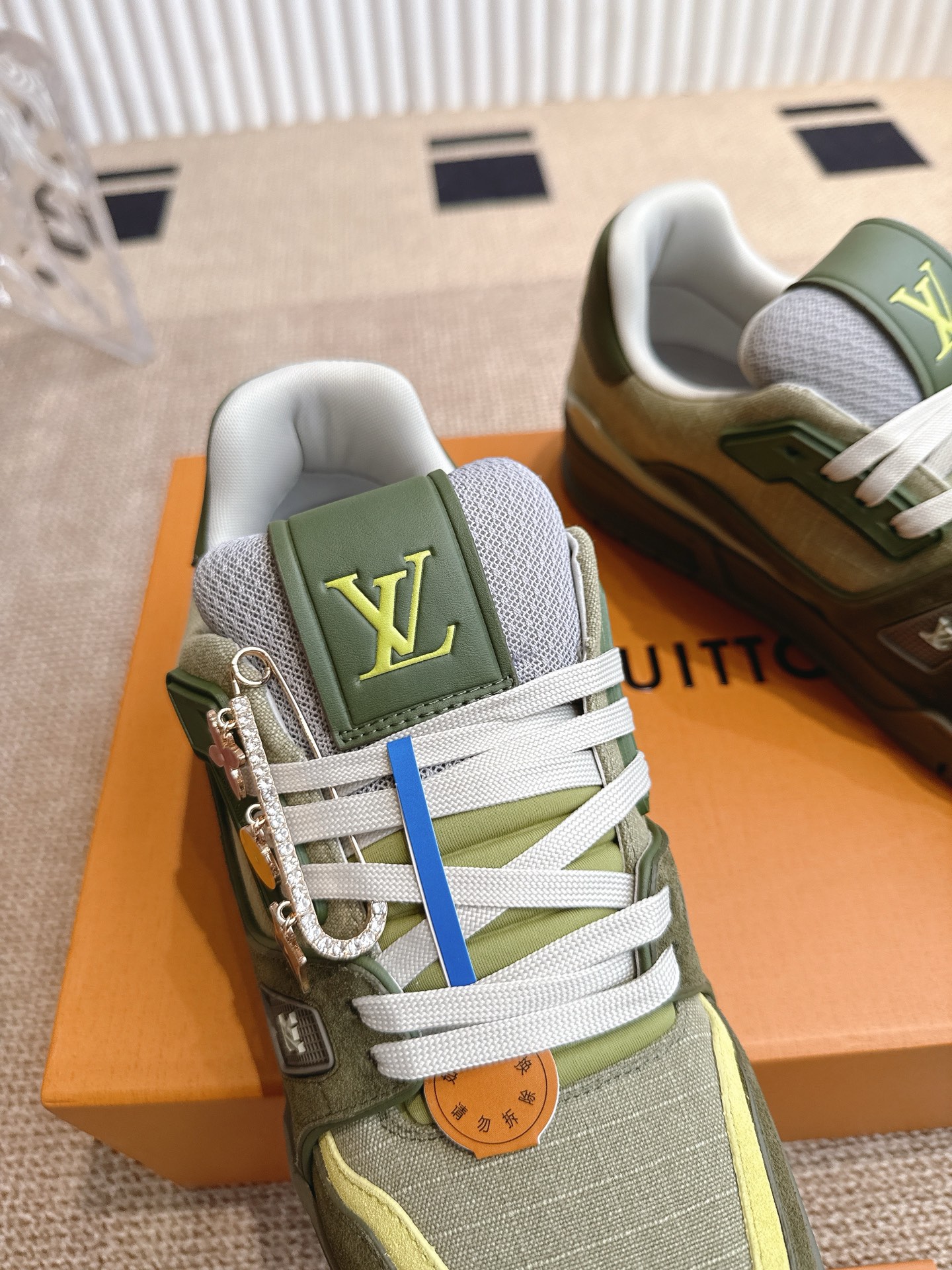 Louis Vuitton Louis Vuiton 路易威登 新款 LV Trainer系列板鞋篮球鞋 ‼