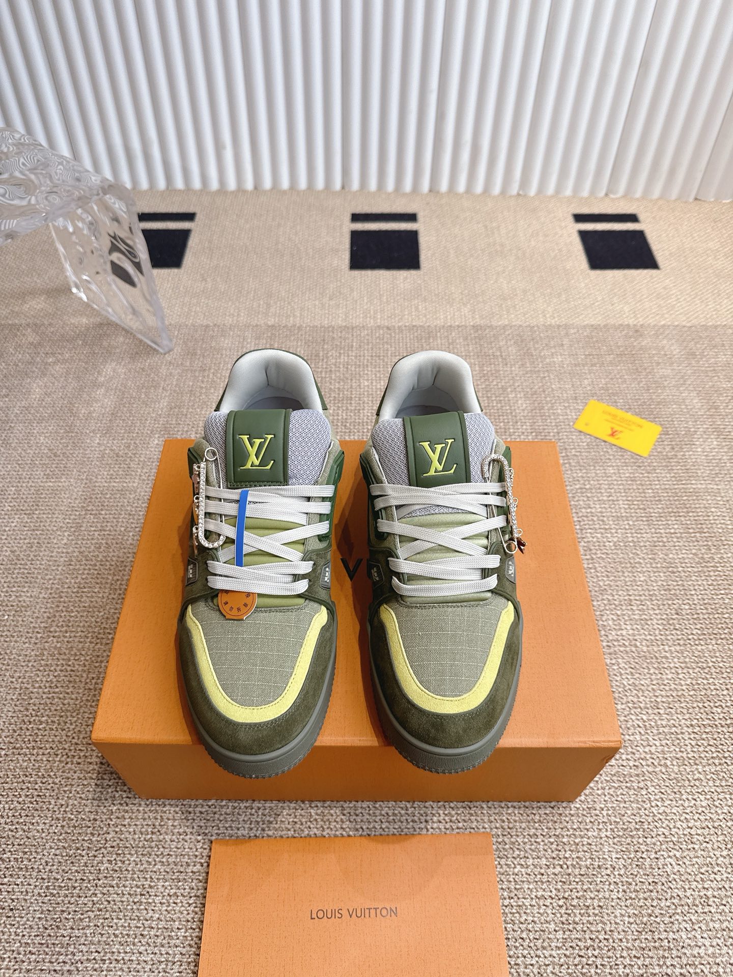 Louis Vuitton Louis Vuiton 路易威登 新款 LV Trainer系列板鞋篮球鞋 ‼