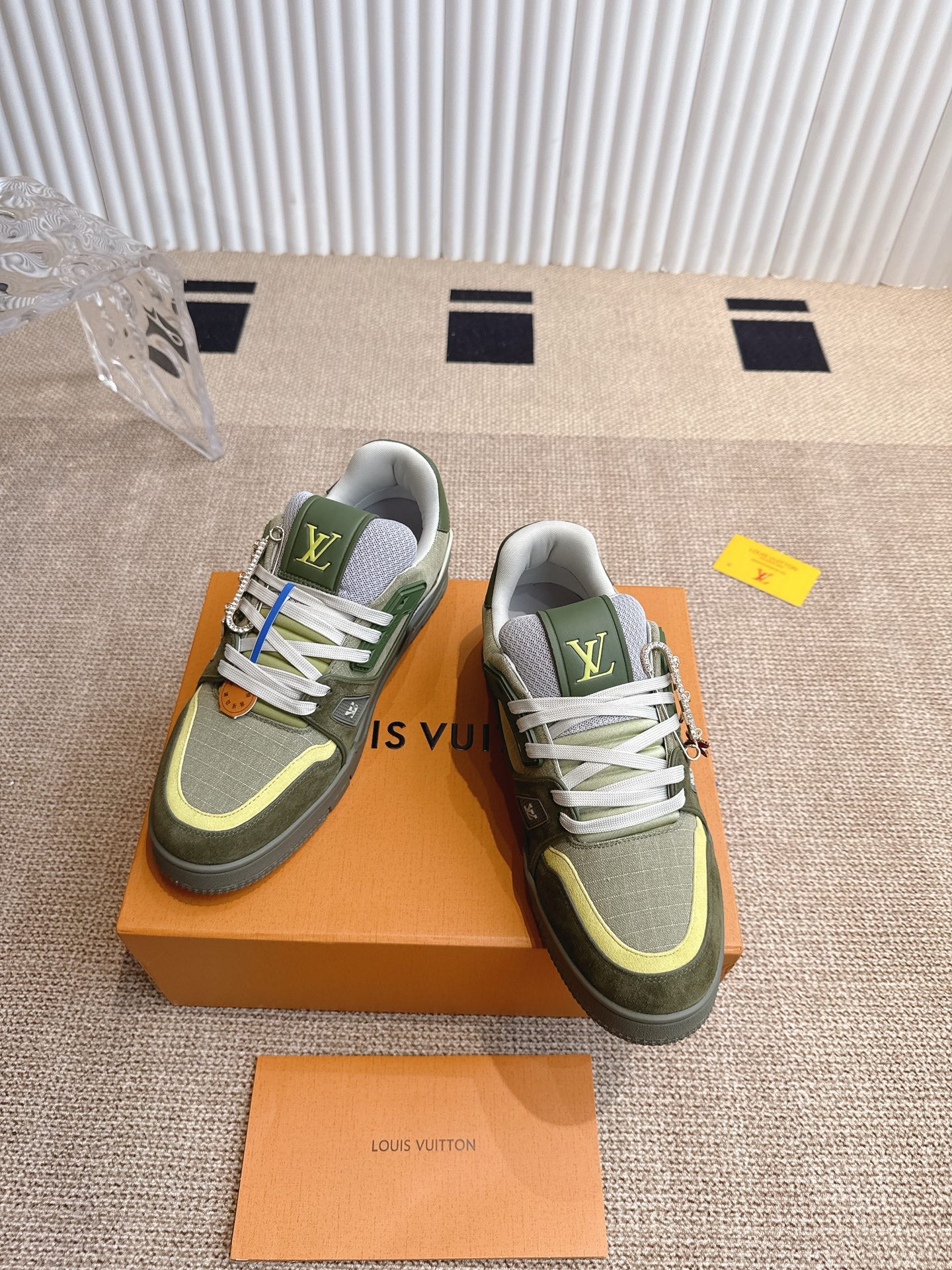 Louis Vuitton Louis Vuiton 路易威登 新款 LV Trainer系列板鞋篮球鞋 ‼