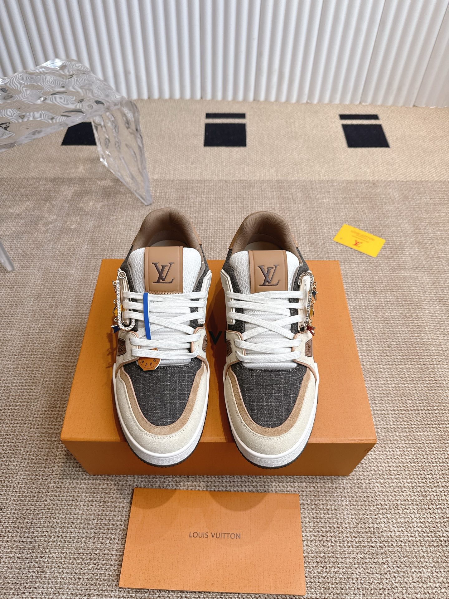 Louis Vuitton Louis Vuiton 路易威登 新款 LV Trainer系列板鞋篮球鞋 ‼