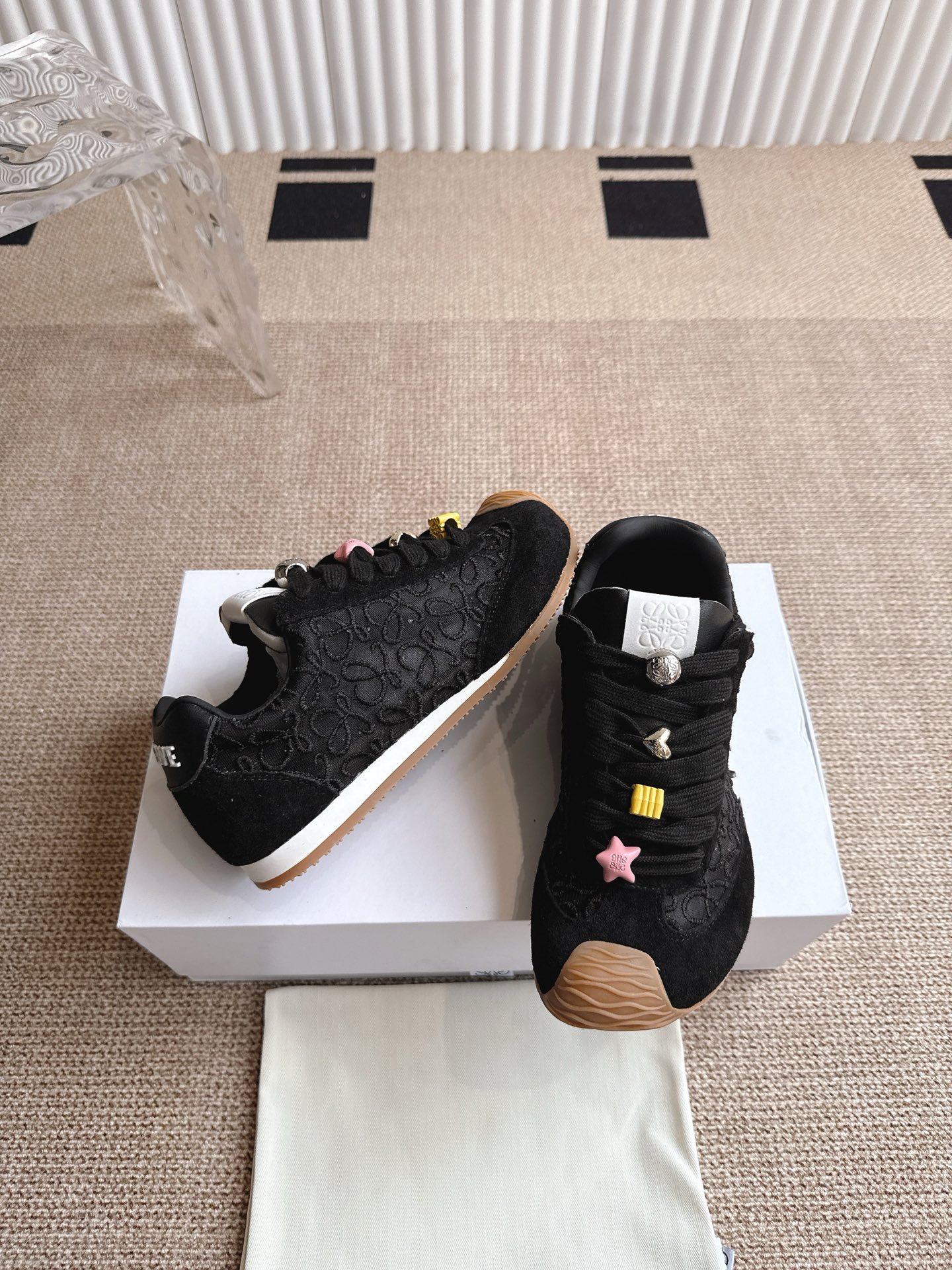 Loewe 640 2025巴黎时装周新balletrunner 芭蕾运动鞋‼