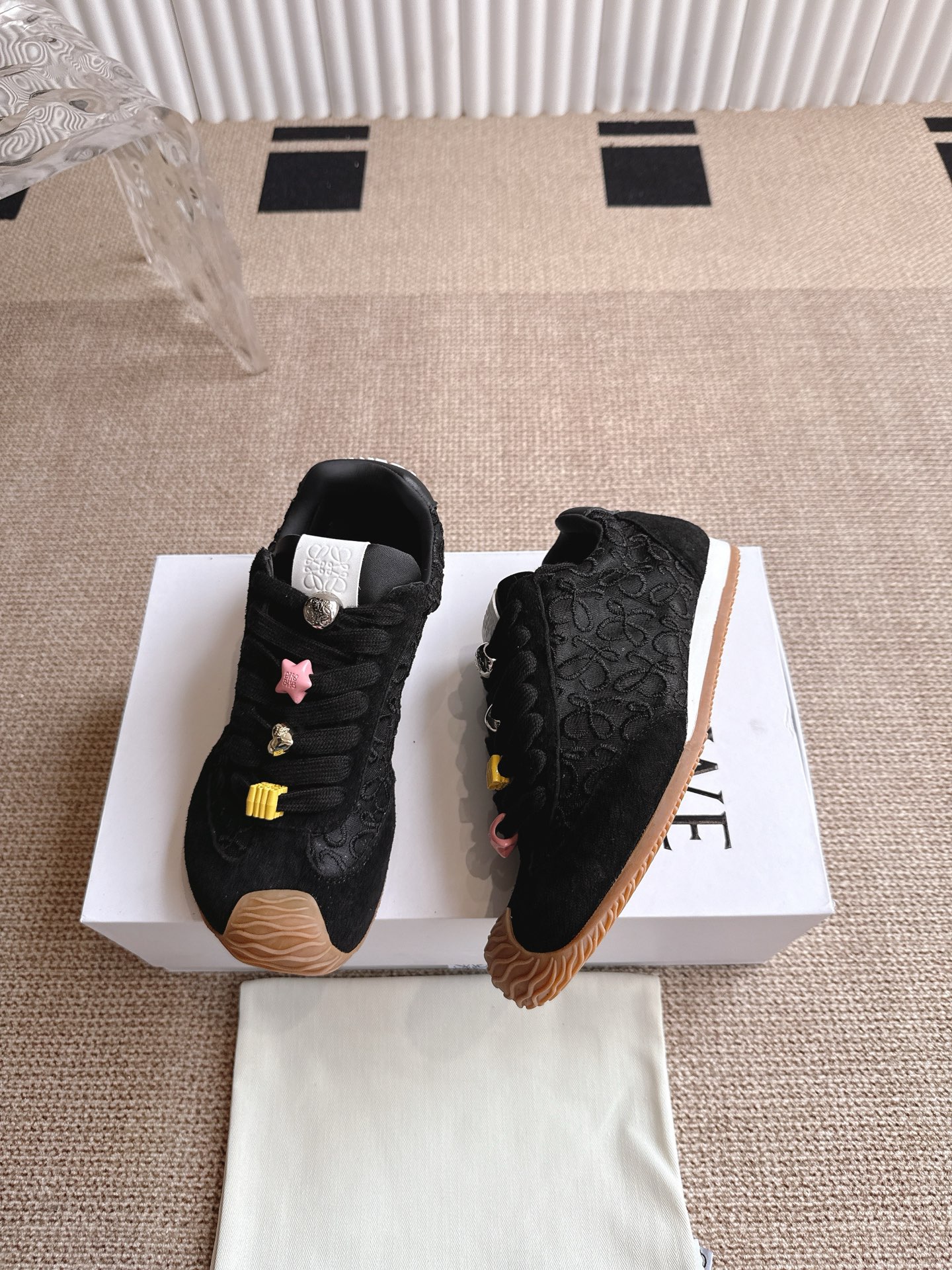 Loewe 640 2025巴黎时装周新balletrunner 芭蕾运动鞋‼