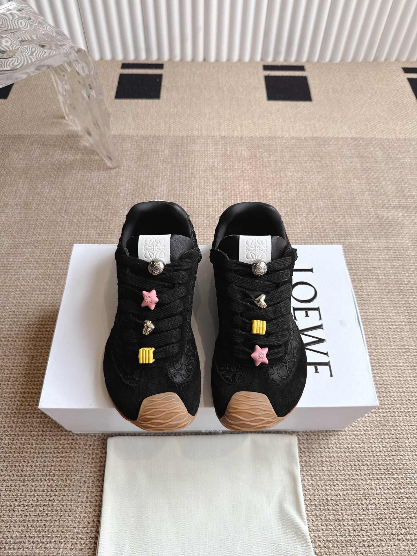 Loewe 640 2025巴黎时装周新balletrunner 芭蕾运动鞋‼