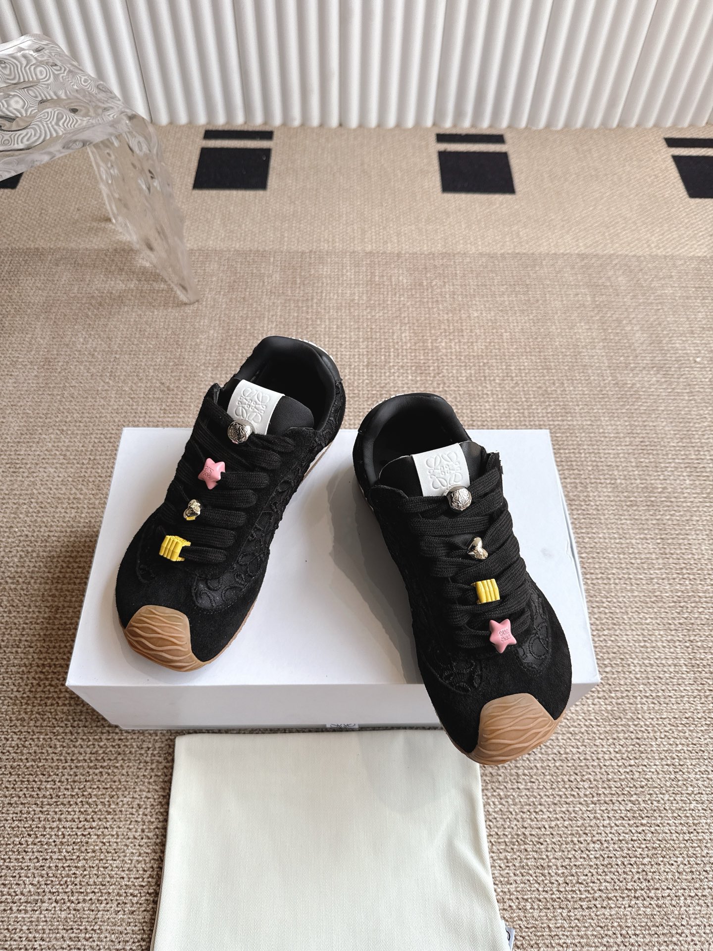 Loewe 640 2025巴黎时装周新balletrunner 芭蕾运动鞋‼