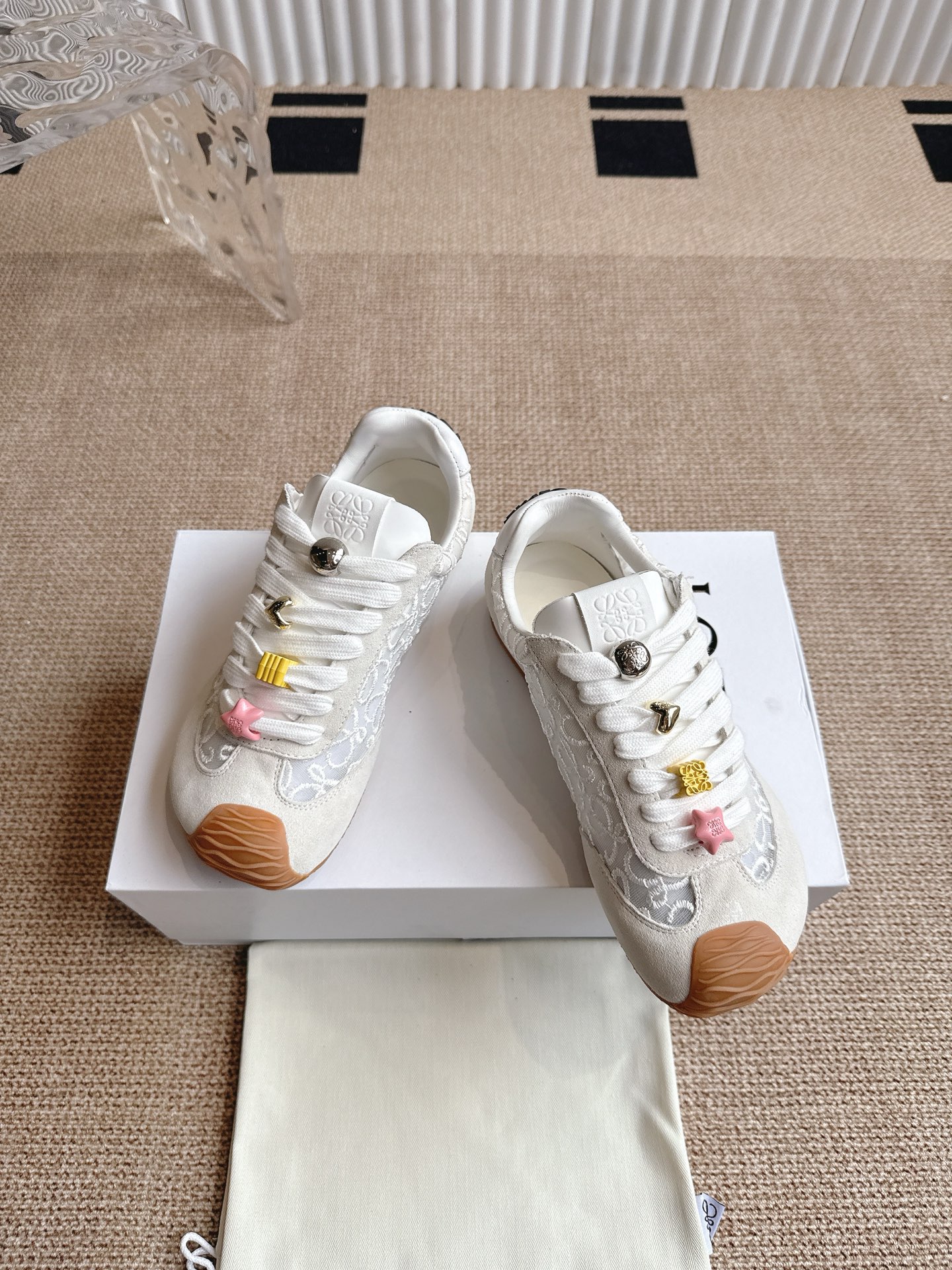 Loewe 640 2025巴黎时装周新balletrunner 芭蕾运动鞋‼