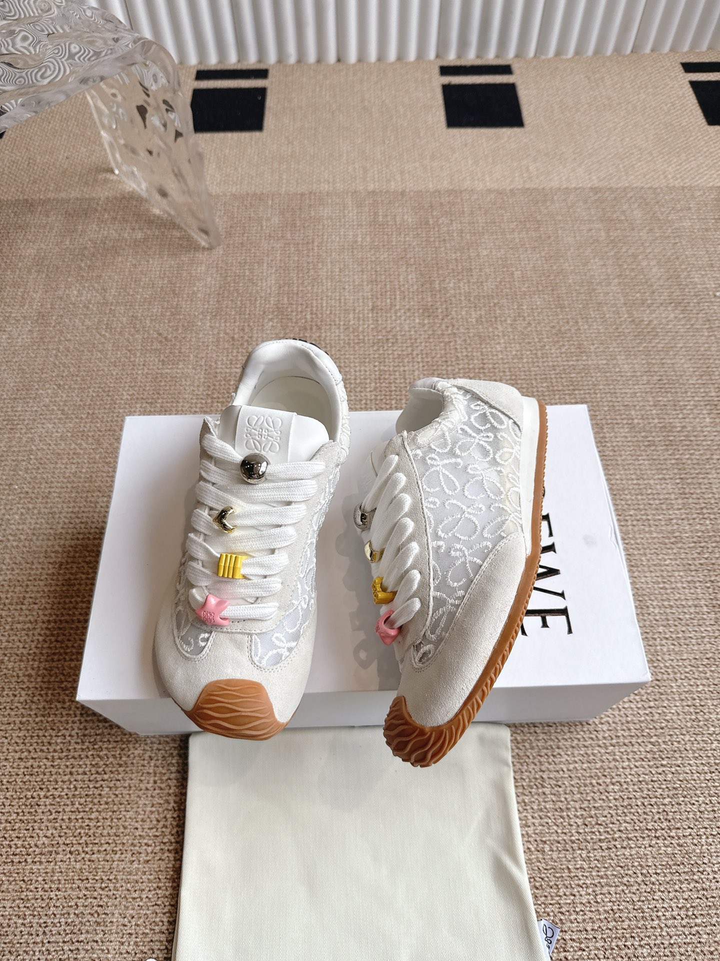 Loewe 640 2025巴黎时装周新balletrunner 芭蕾运动鞋‼