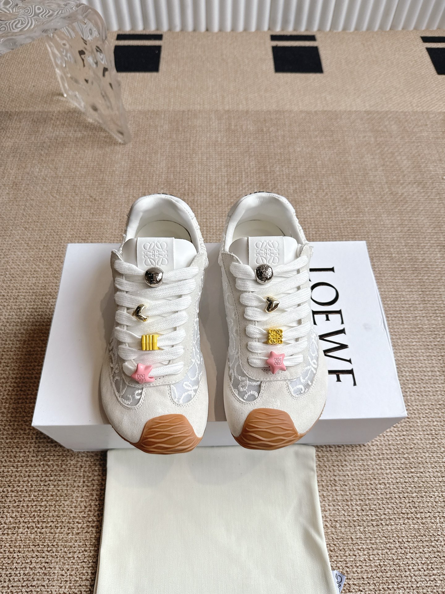 Loewe 640 2025巴黎时装周新balletrunner 芭蕾运动鞋‼