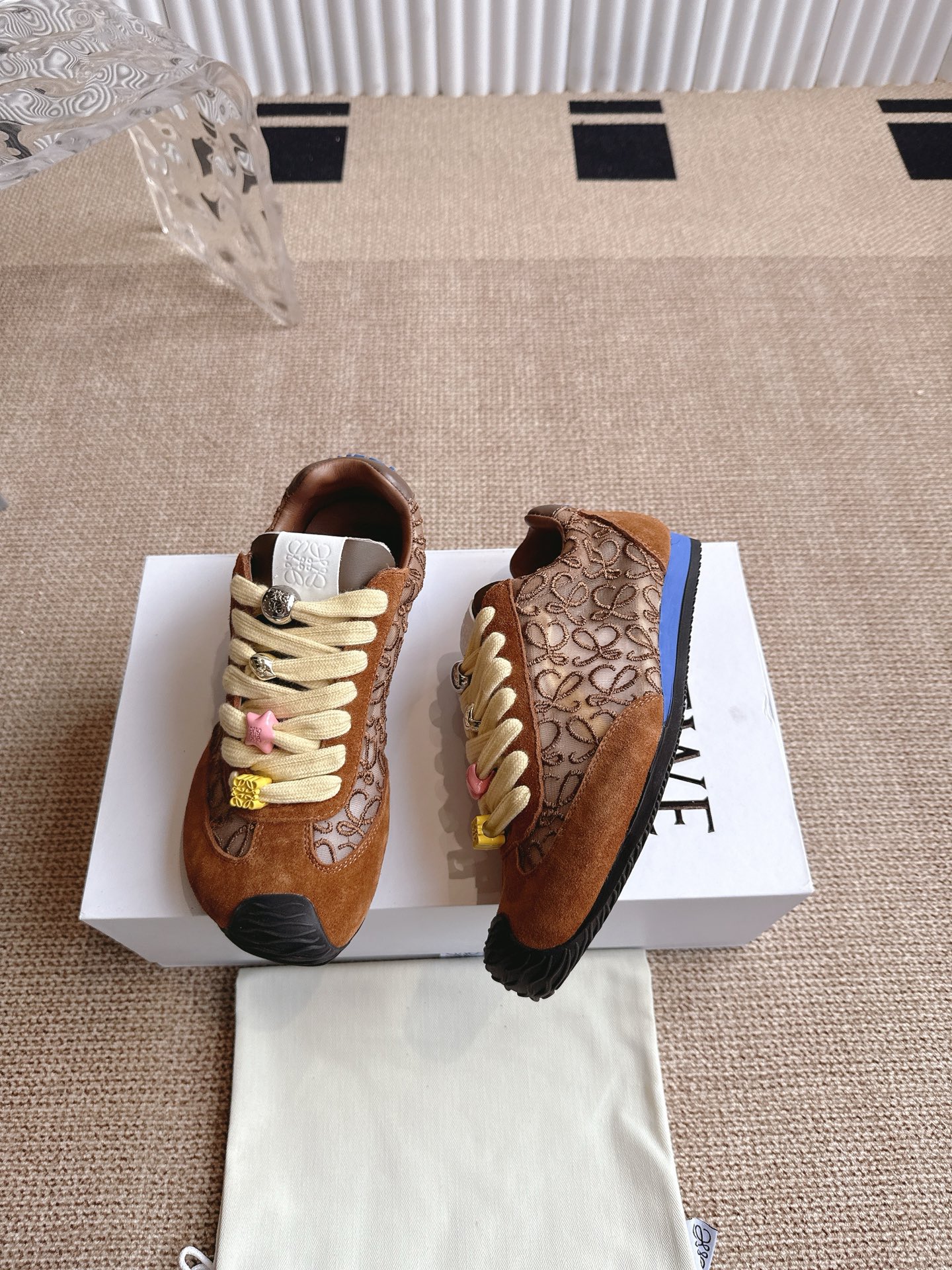 Loewe 640 2025巴黎时装周新balletrunner 芭蕾运动鞋‼