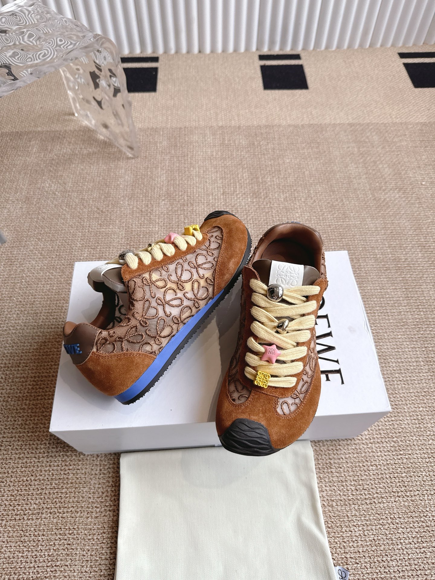Loewe 640 2025巴黎时装周新balletrunner 芭蕾运动鞋‼
