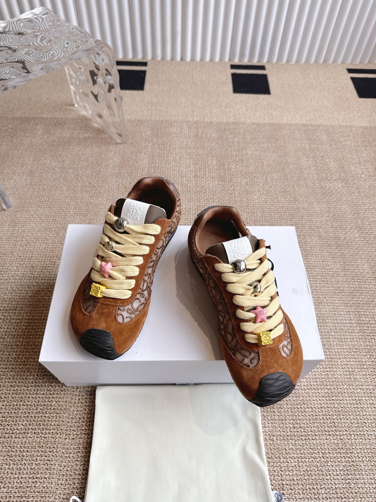 Loewe 640 2025巴黎时装周新balletrunner 芭蕾运动鞋‼