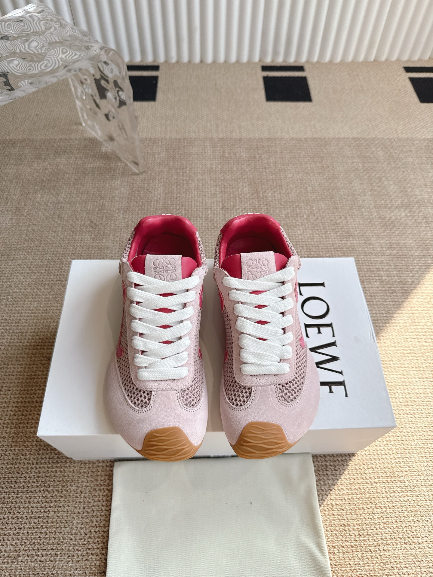 Loewe 640 2025巴黎时装周新balletrunner 芭蕾运动鞋‼
