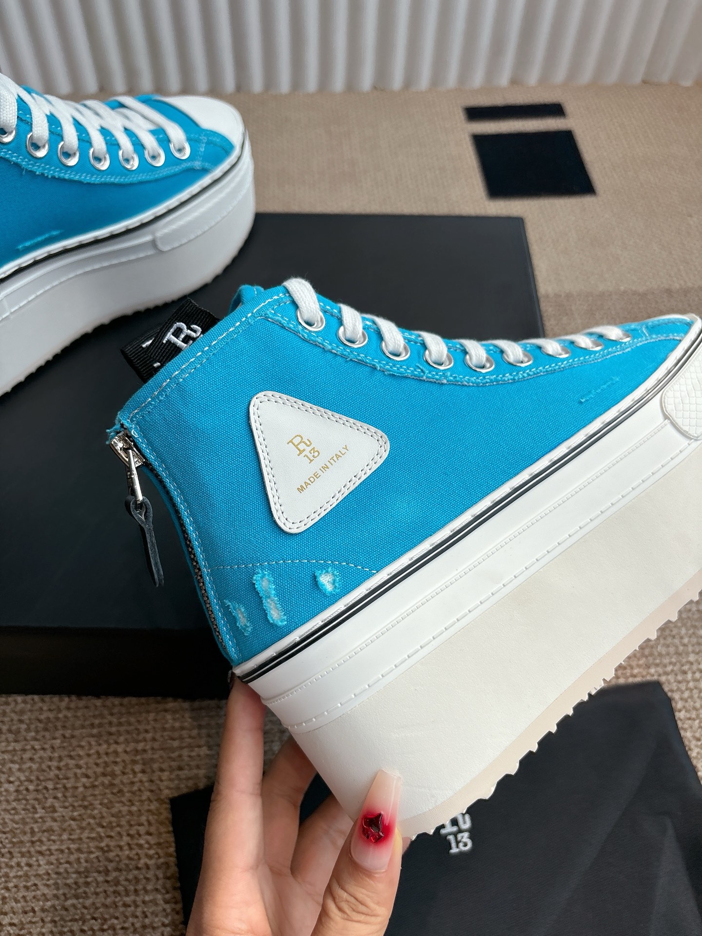 R13 Thick-Heel Leisure Shoes: 800 Pounds, Sizes 34-40, Stylish and Comfortable! - 图片 8