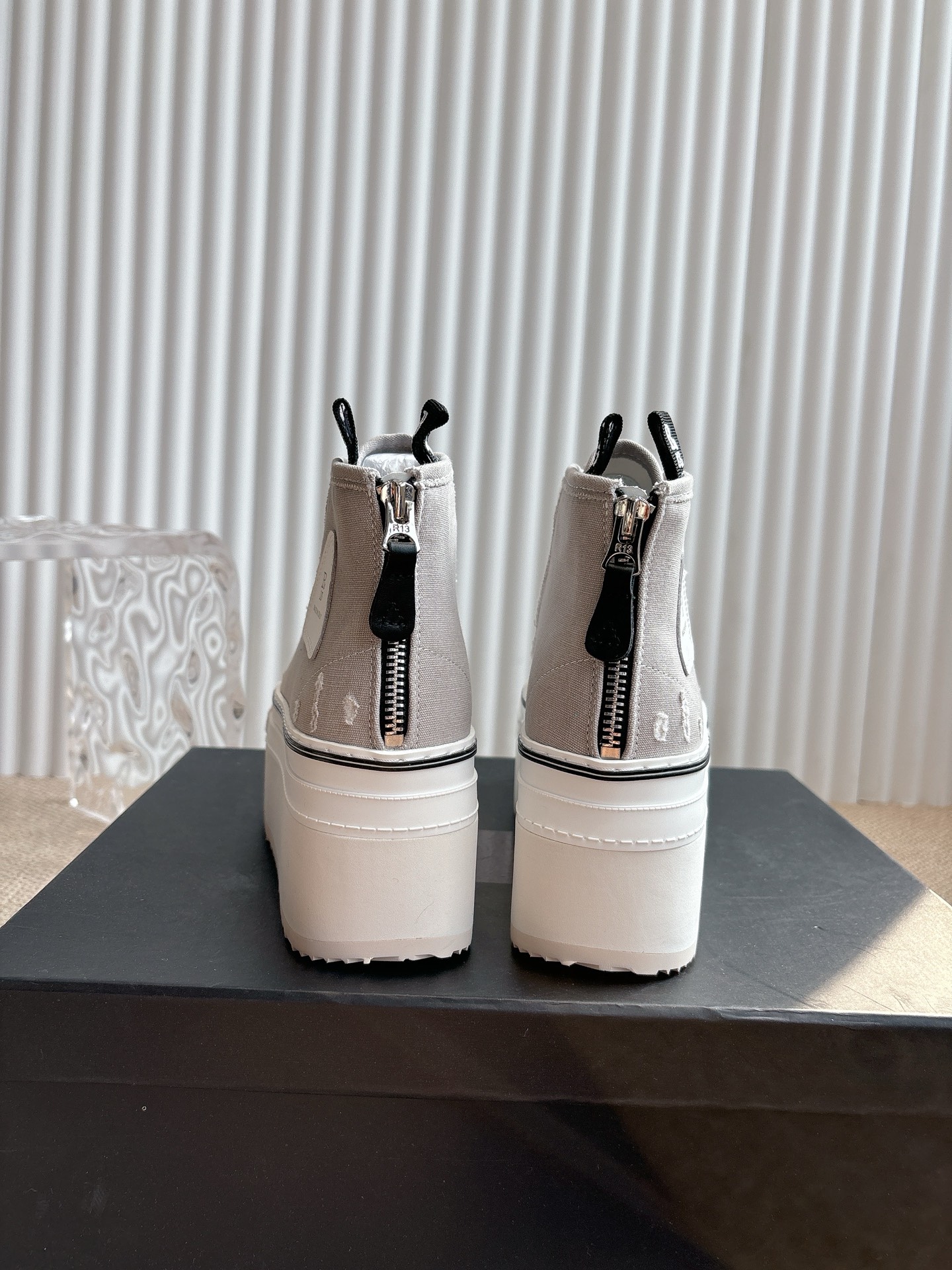 “R13-Heel Shoes: 800 Pounds, Thick-Soled Leisure Highs in Sizes 34-40” - 图片 7